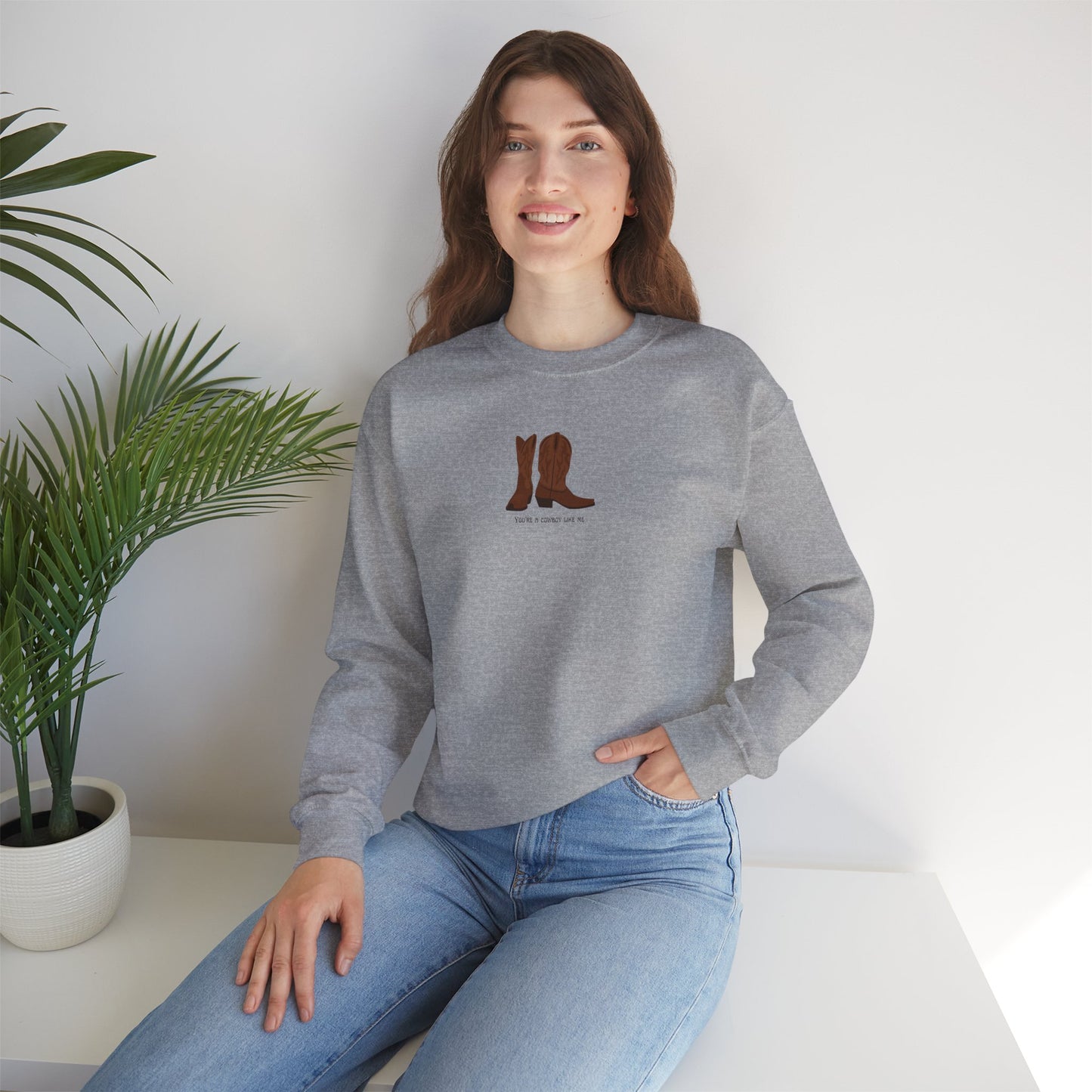 Cowboy Like Me Unisex Crewneck