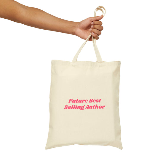 Future Best Selling Author Pink Tote Bag