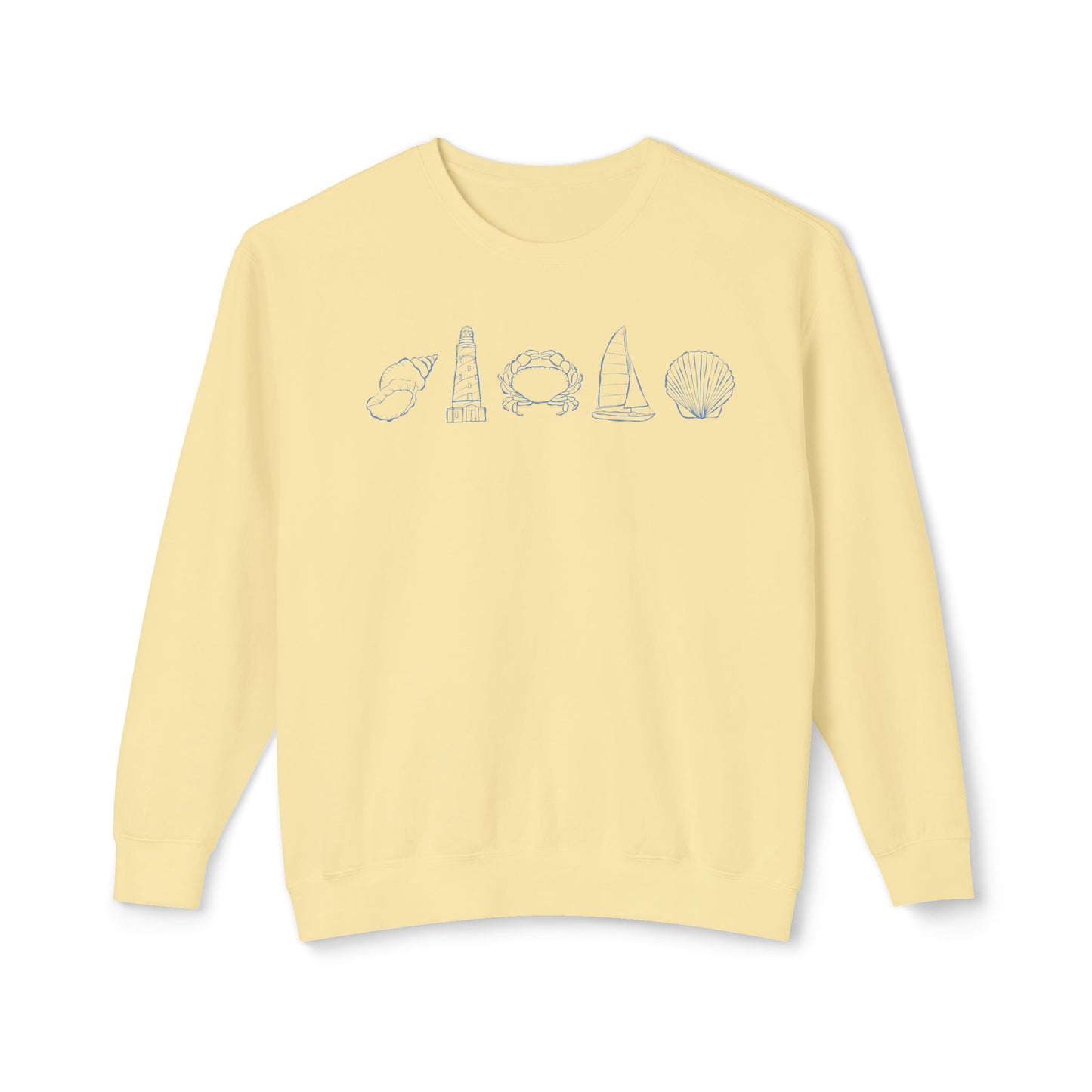 New England Aesthetic Comfort Colors Sweatshirt