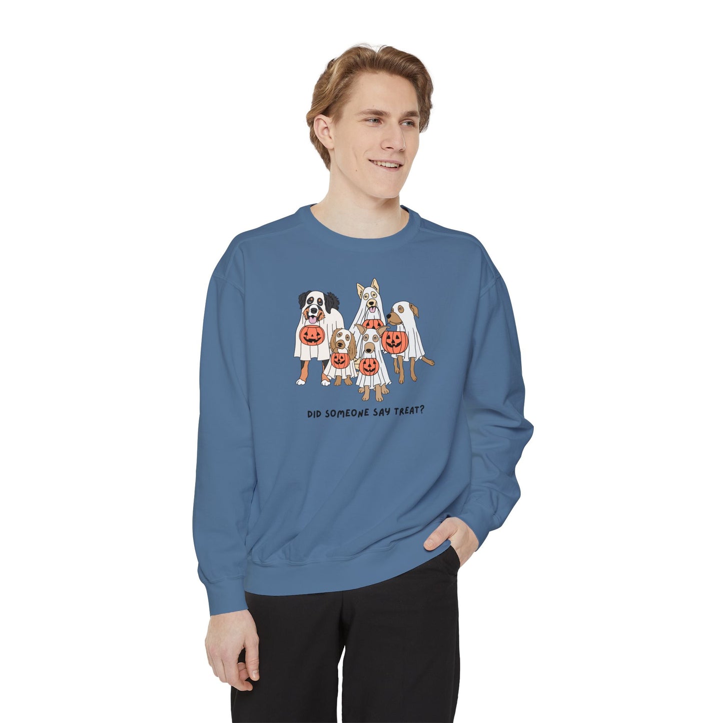 Did Someone Say Treat? Comfort Colors Sweatshirt