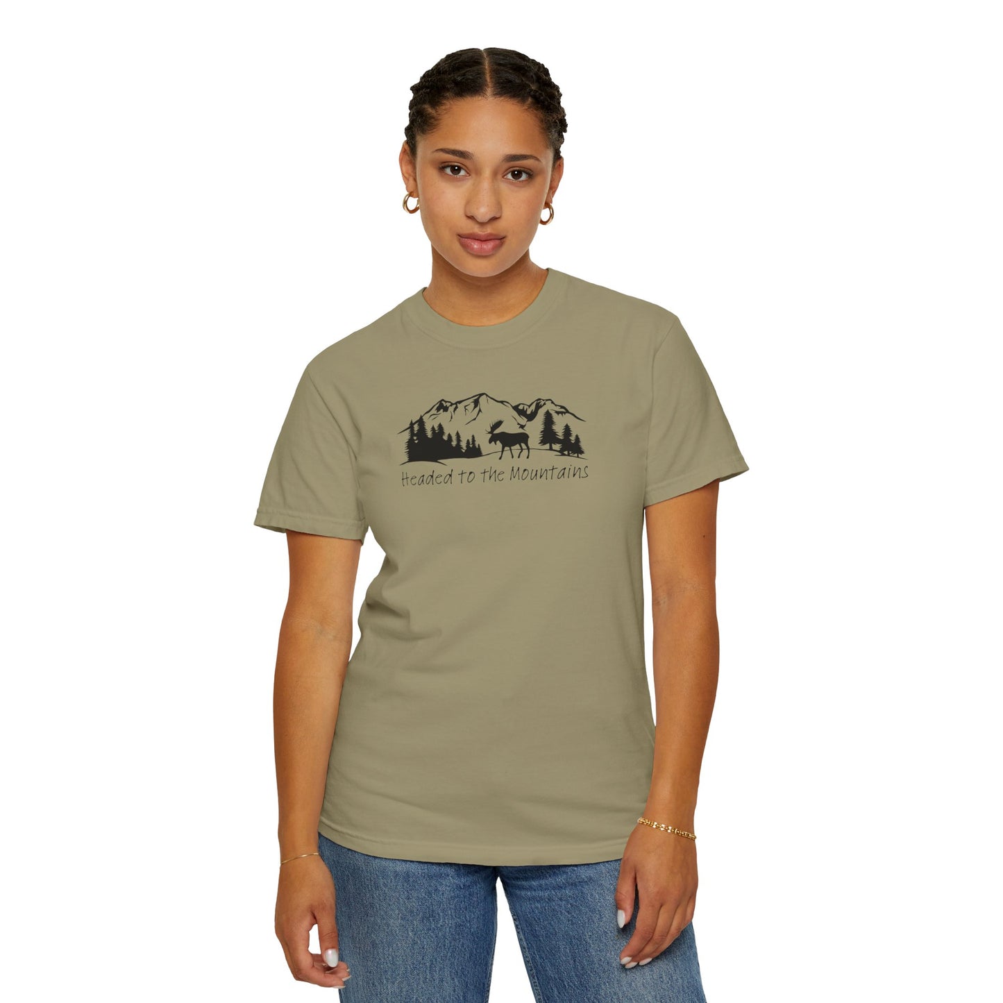 Headed to the Mountains Comfort Colors Tee
