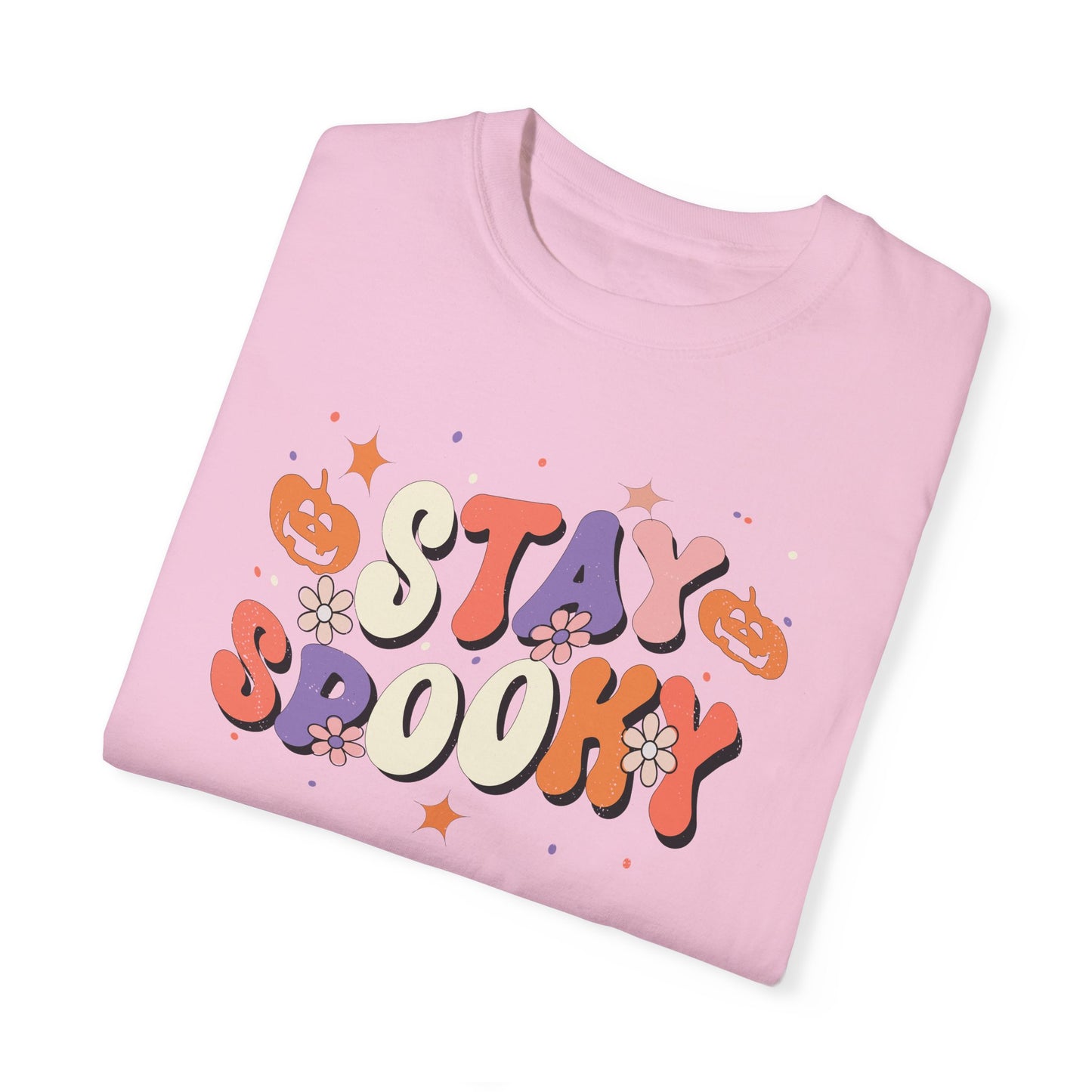 Stay Spooky Girly Comfort Colors Tee