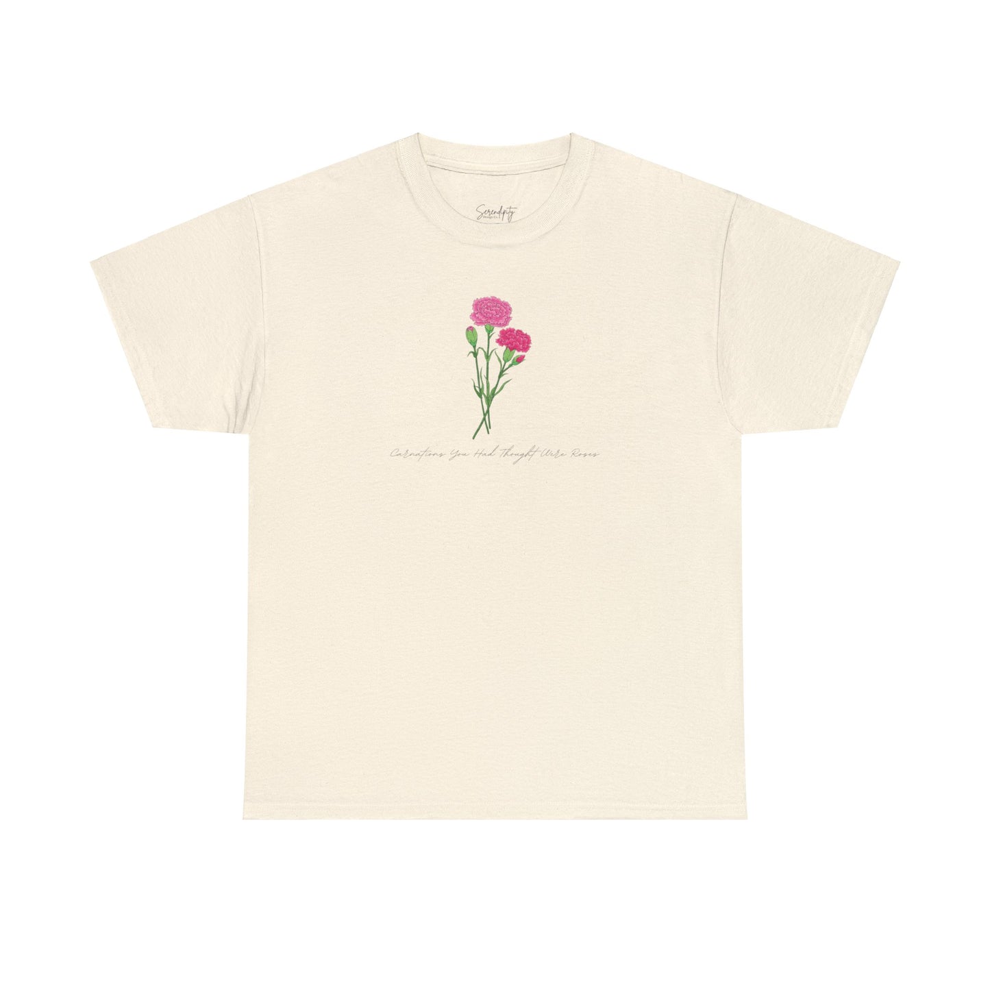 Carnations You Had Thought Were Roses Unisex Tee