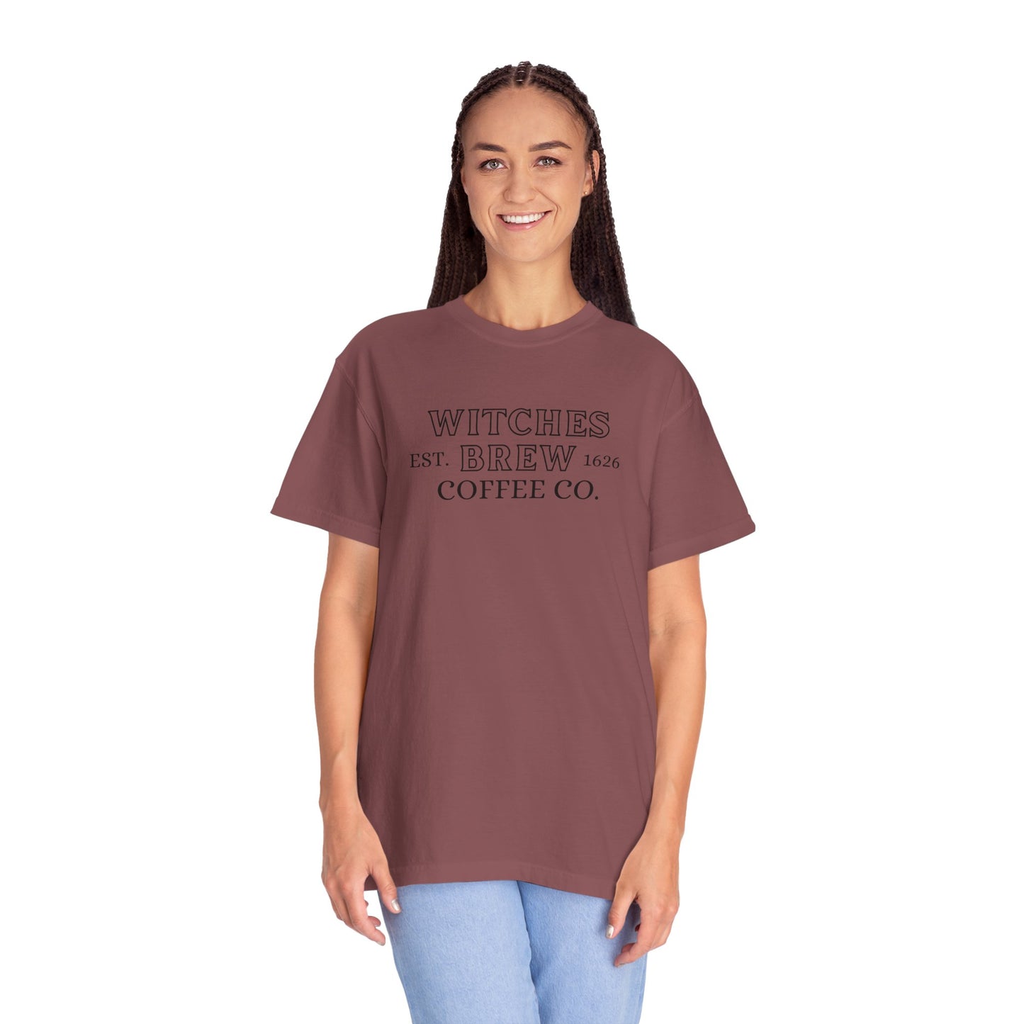 Witches Brew Coffee Co Comfort Colors Tee