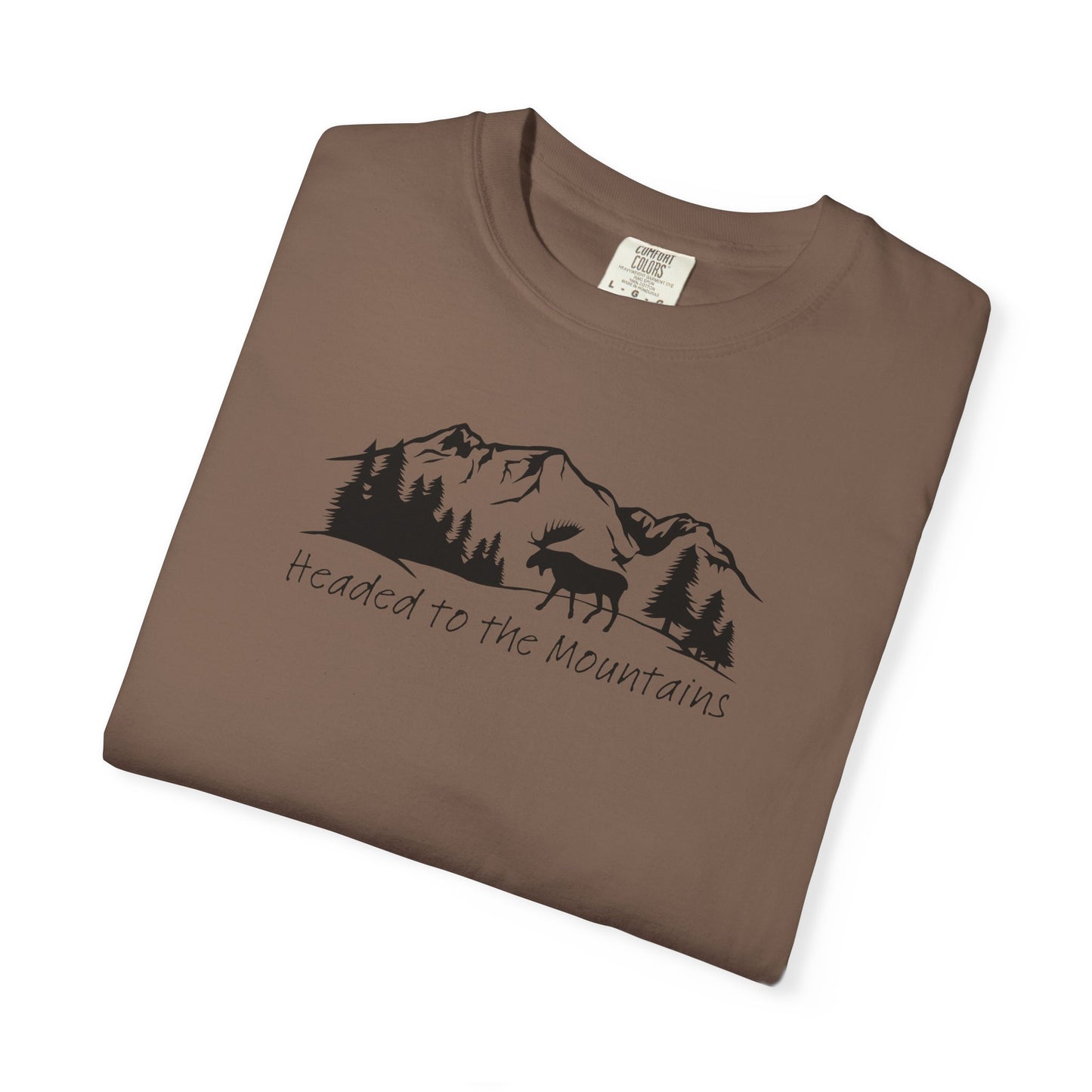 Headed to the Mountains Comfort Colors Tee