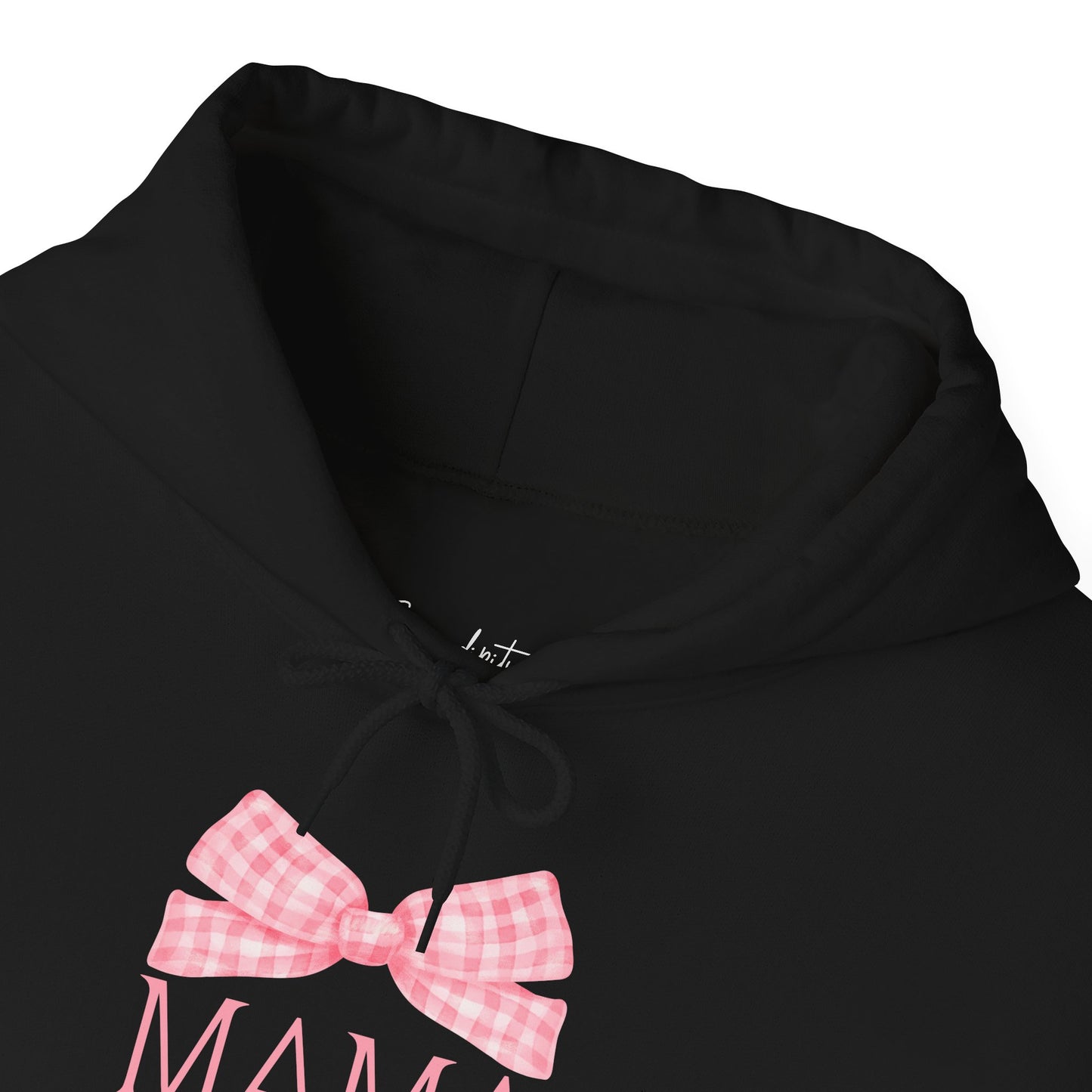 Mama Bow Pink Unisex Hoodie