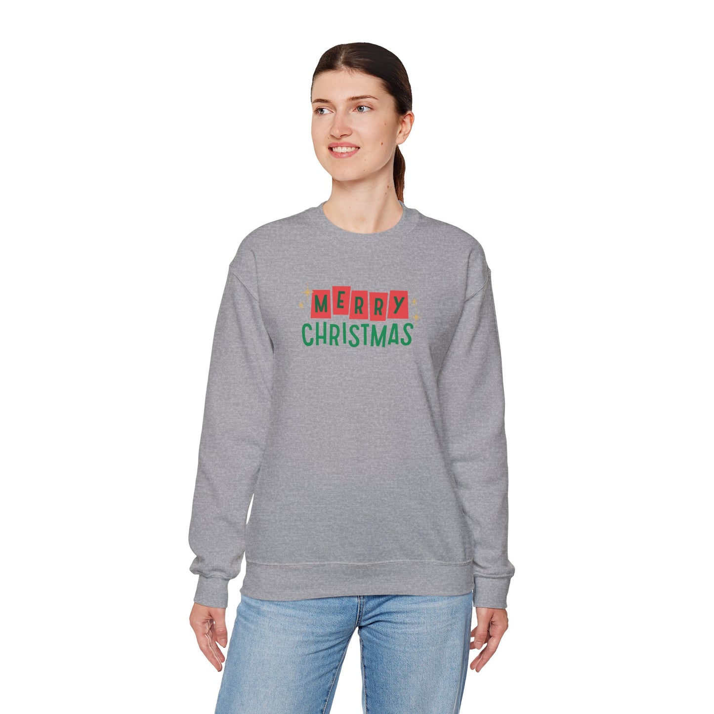 Retro Merry Christmas Unisex Crewneck