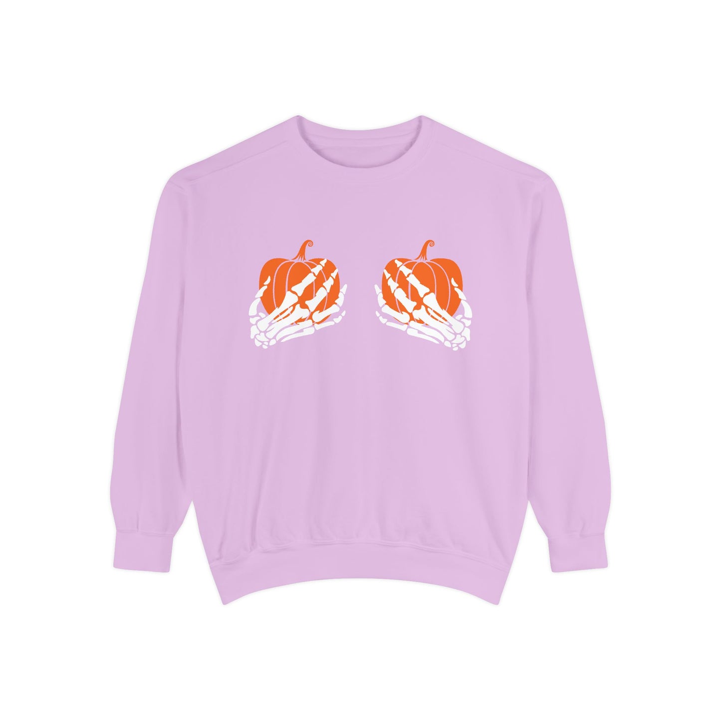 Pumpkin Grab Comfort Colors Sweatshirt