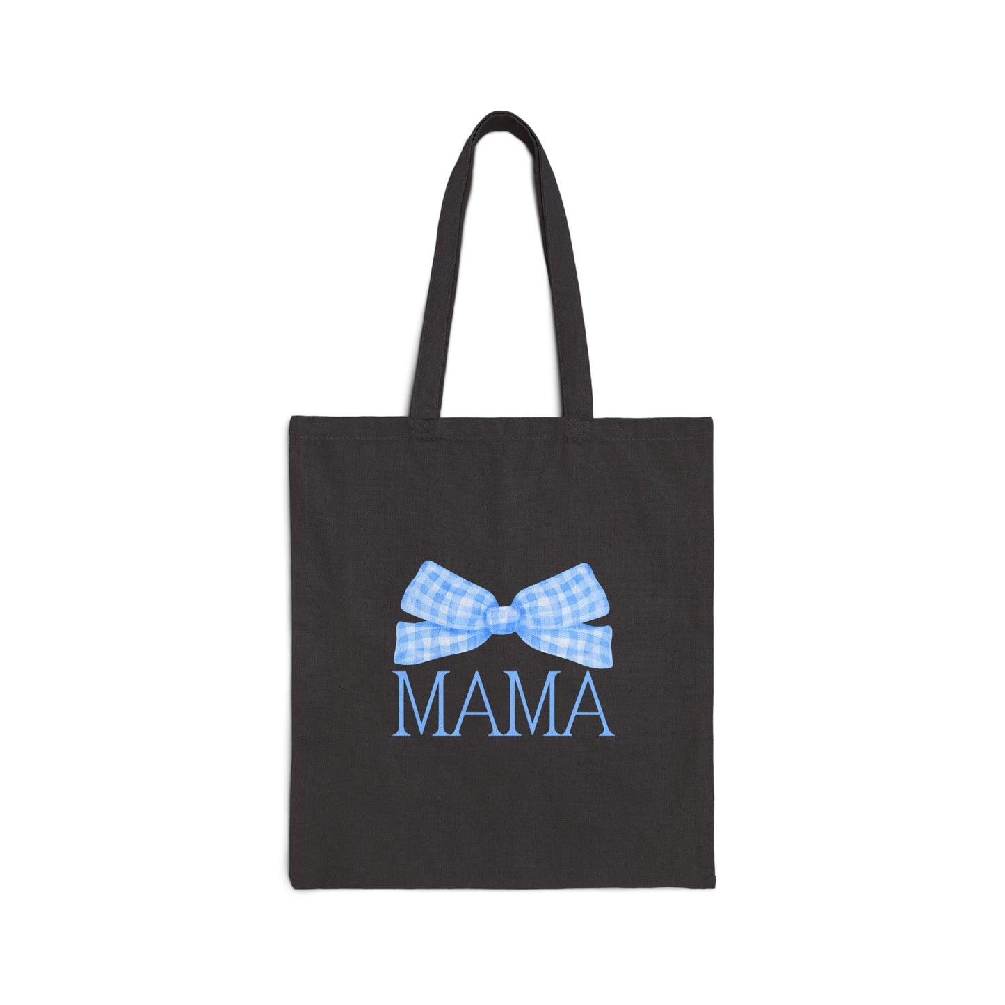 Mama Bow Blue Tote Bag