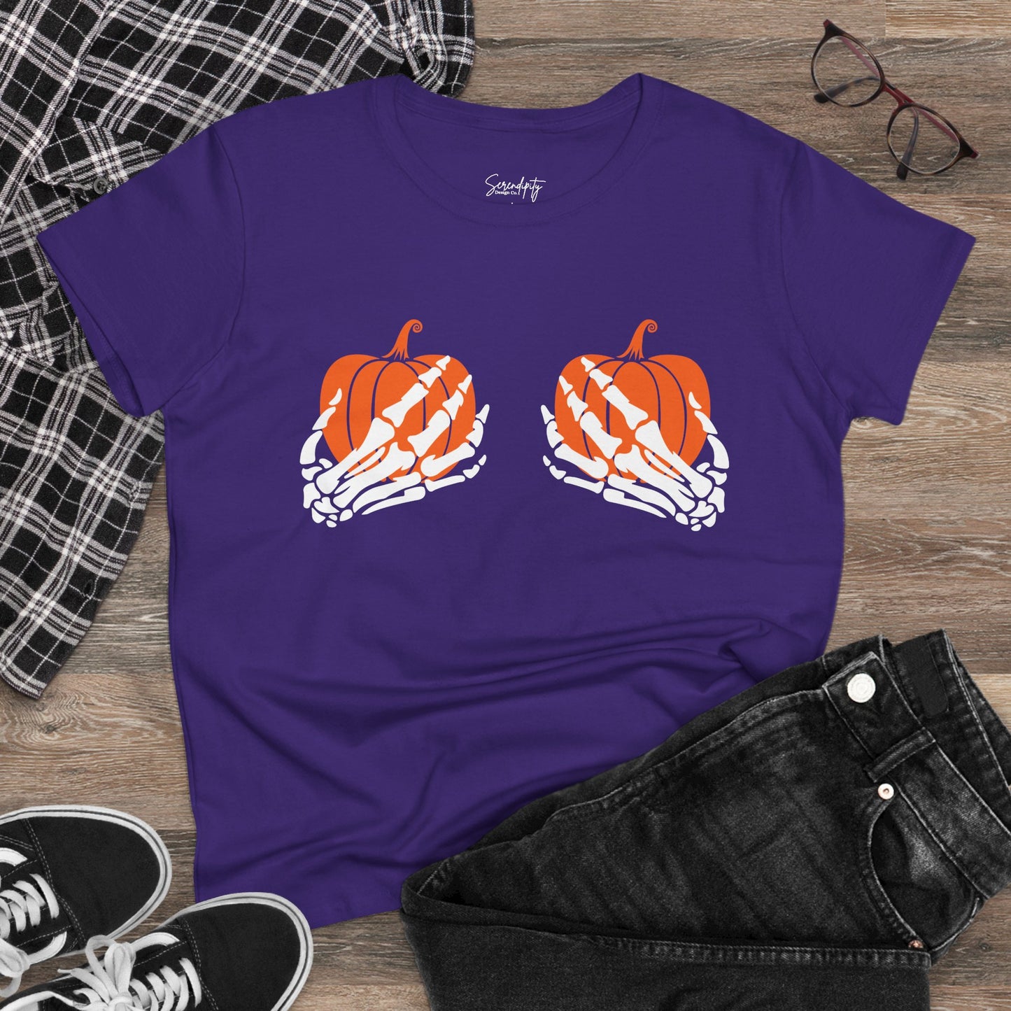 Pumpkin Grab Baby Tee