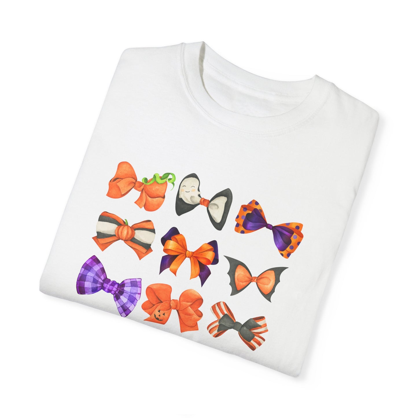 Halloween Bows Comfort Colors Tee