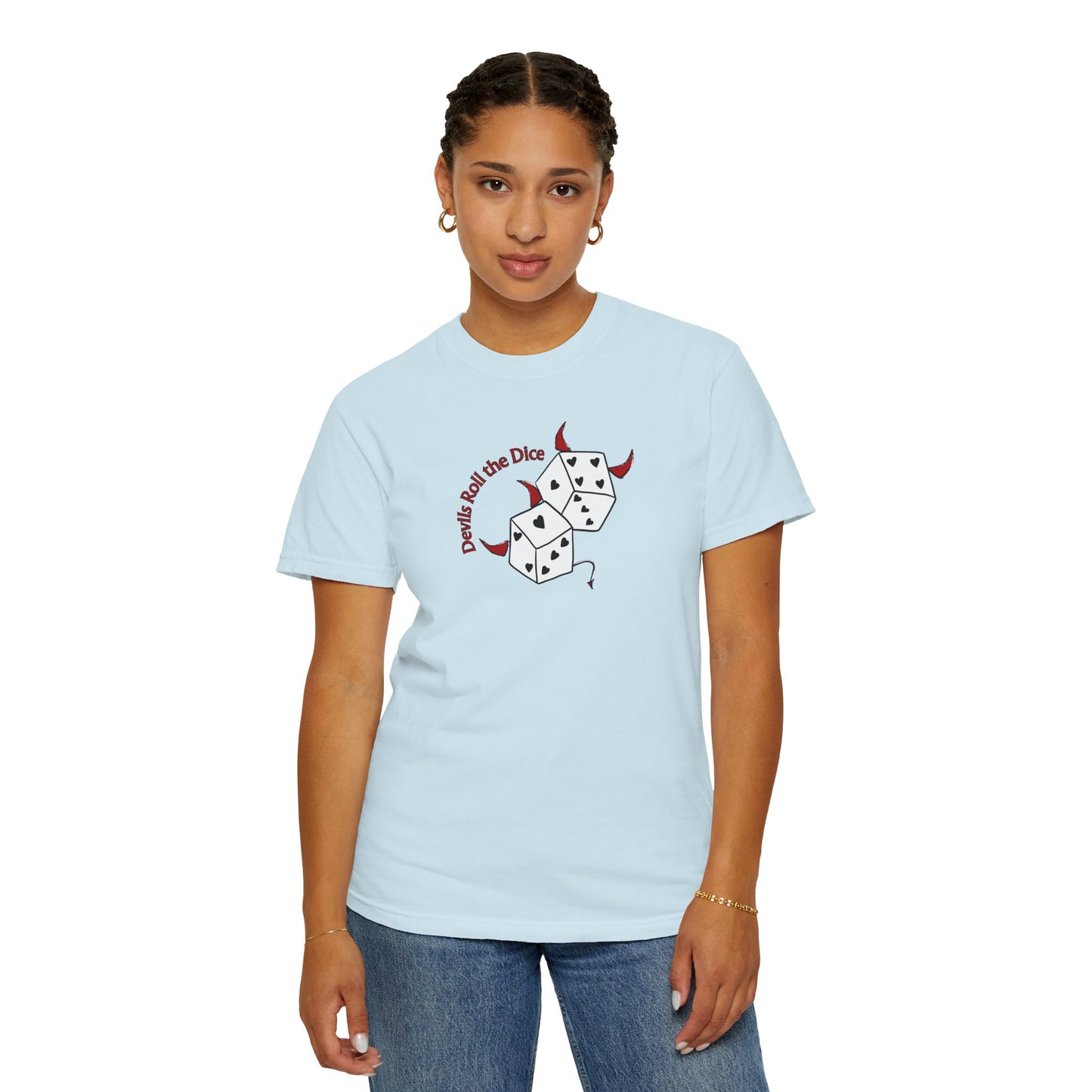 Devils Roll The Dice Comfort Colors Tee