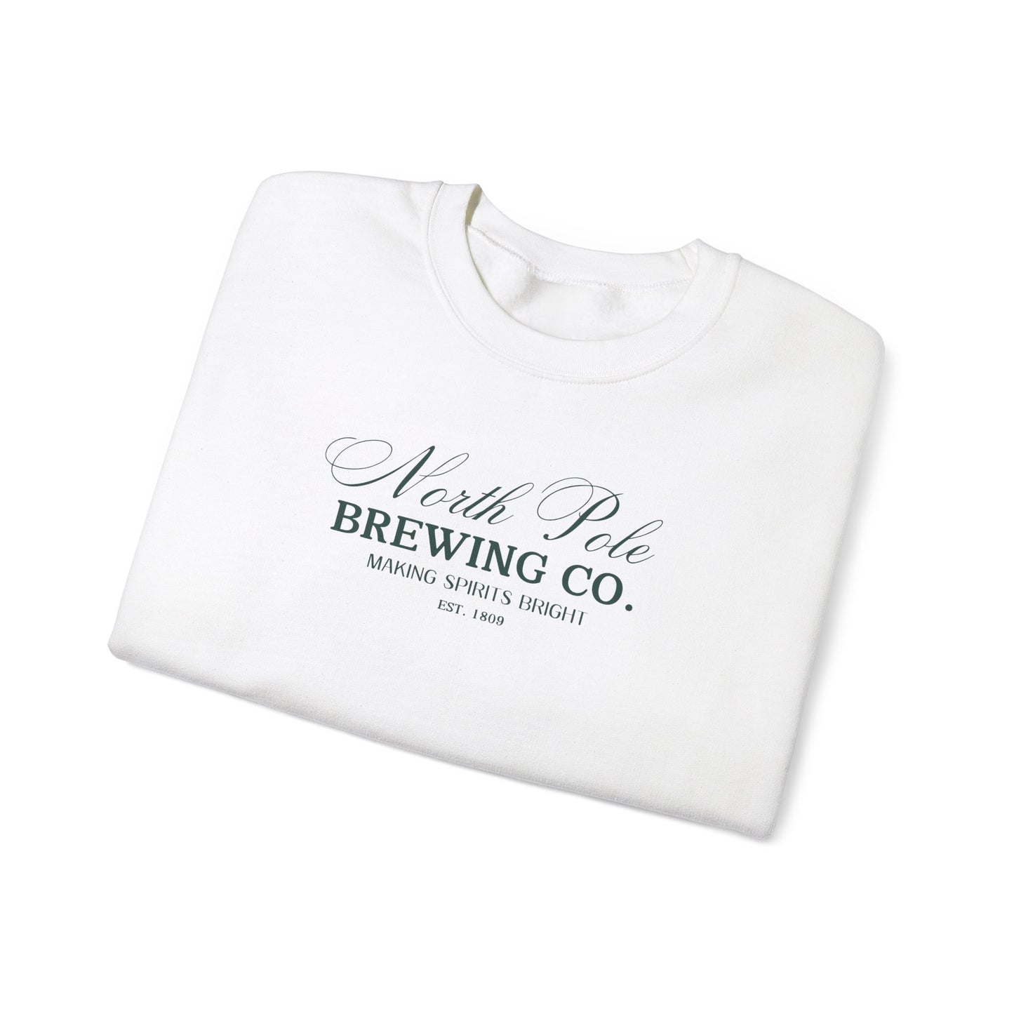 North Pole Brewing Co Green Unisex Crewneck