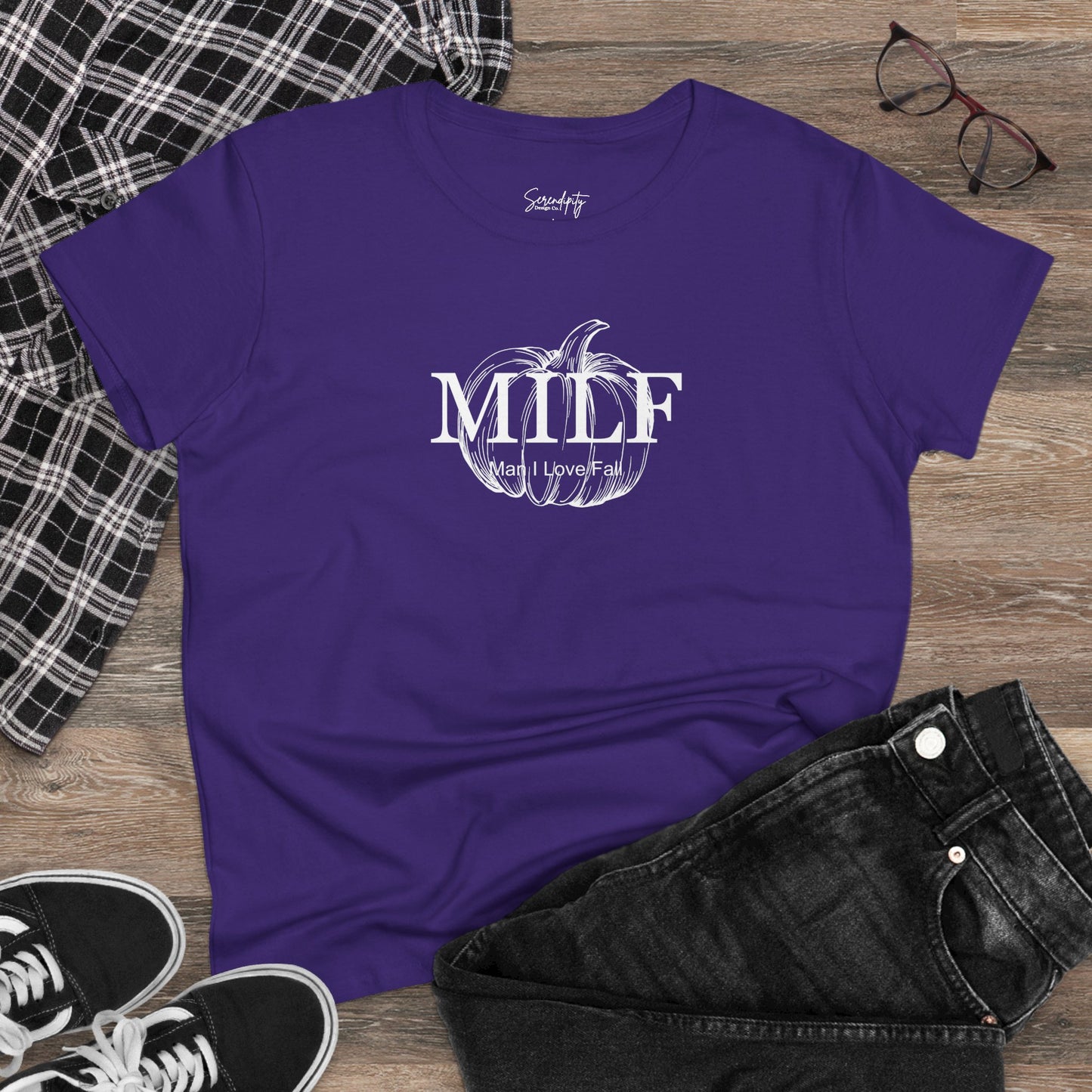 MILF (Man I Love Fall) Baby Tee