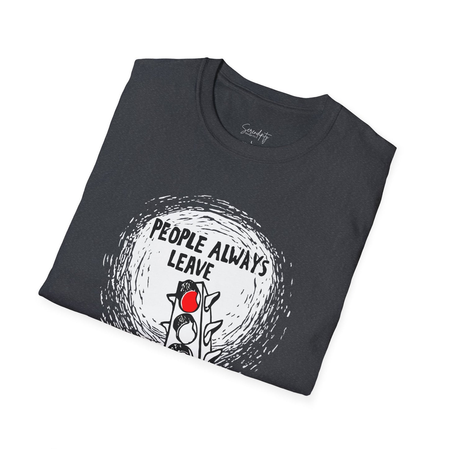 People Always Leave Soft Style Tee