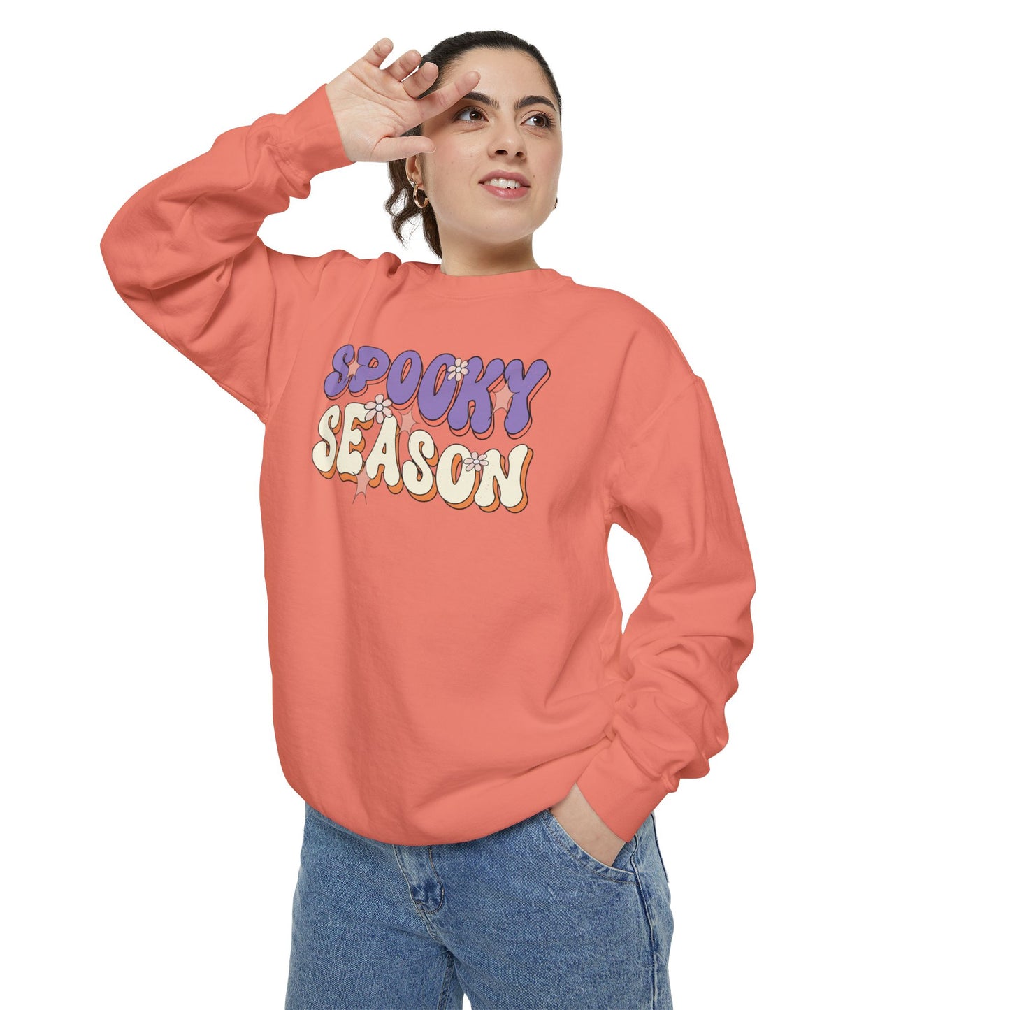 Spooky Season Girly Comfort Colors Tee