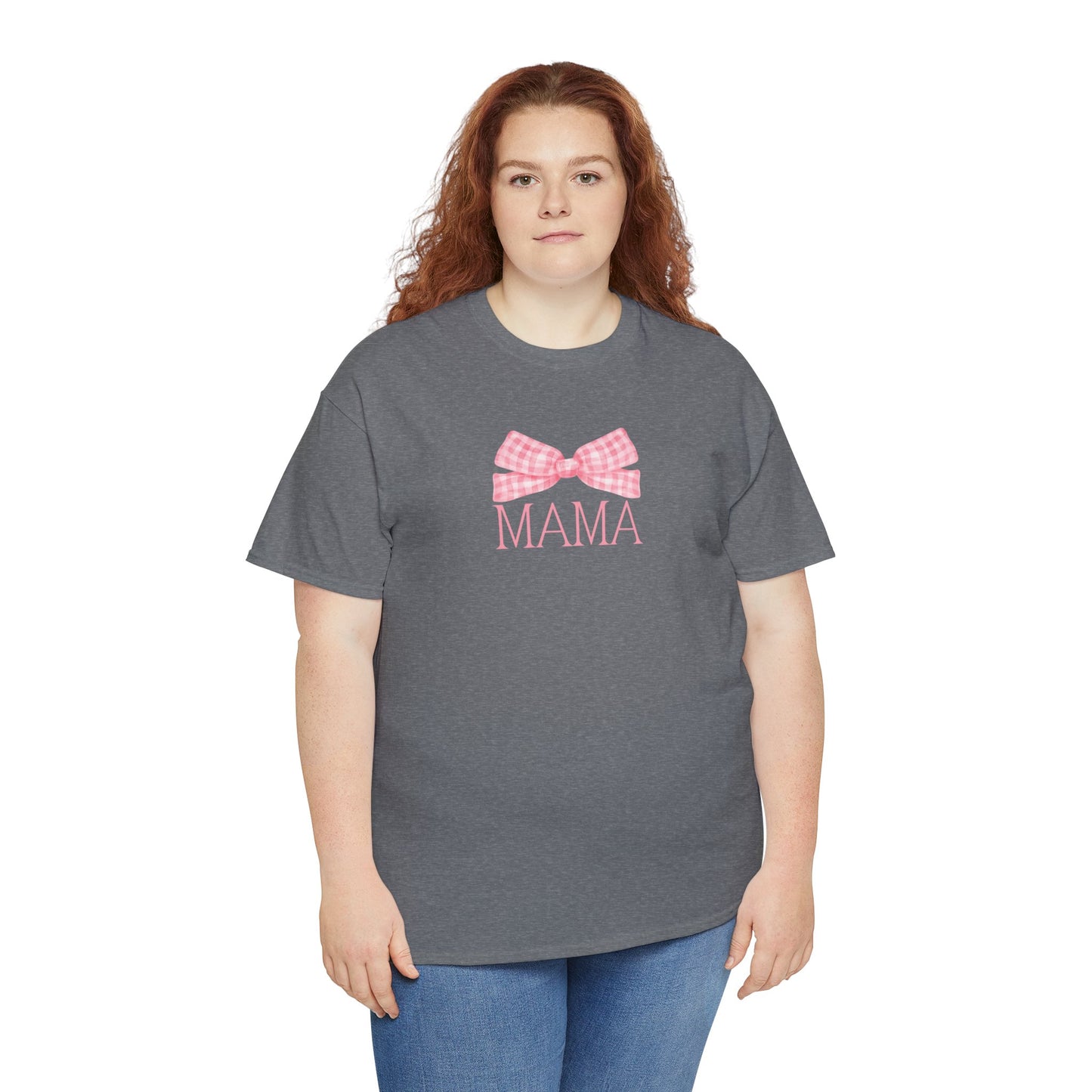 Mama Pink Bow Unisex Tee