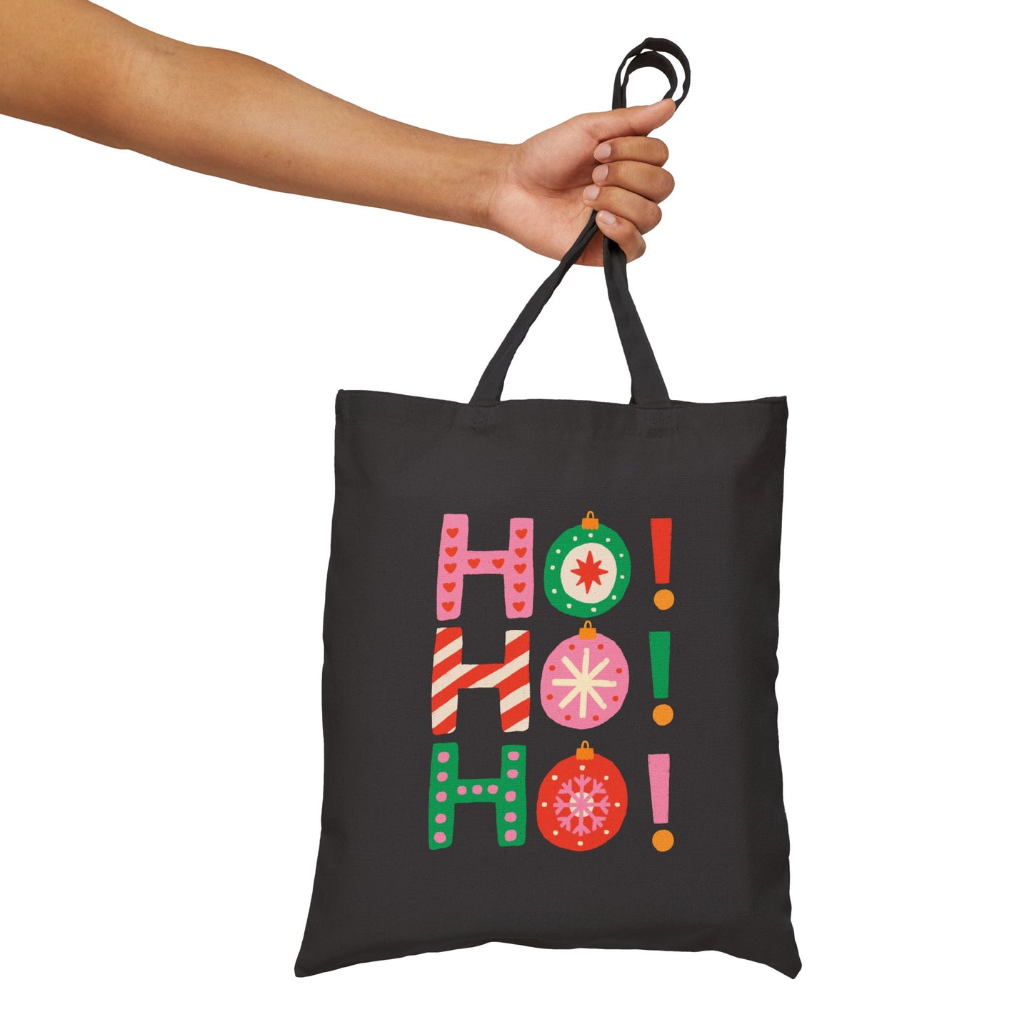 Ho Ho Ho Ornaments Tote Bag