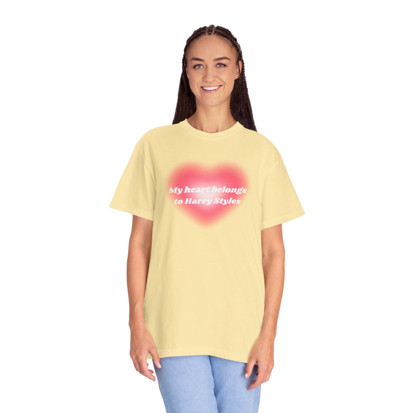 My Heart Belongs to Harry Styles Comfort Colors Tee