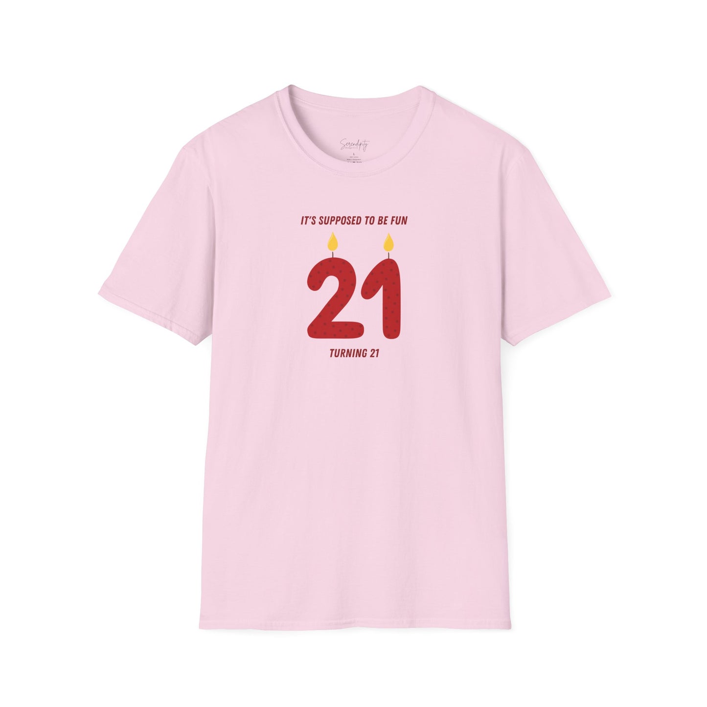 Turning 21 Soft Style Tee