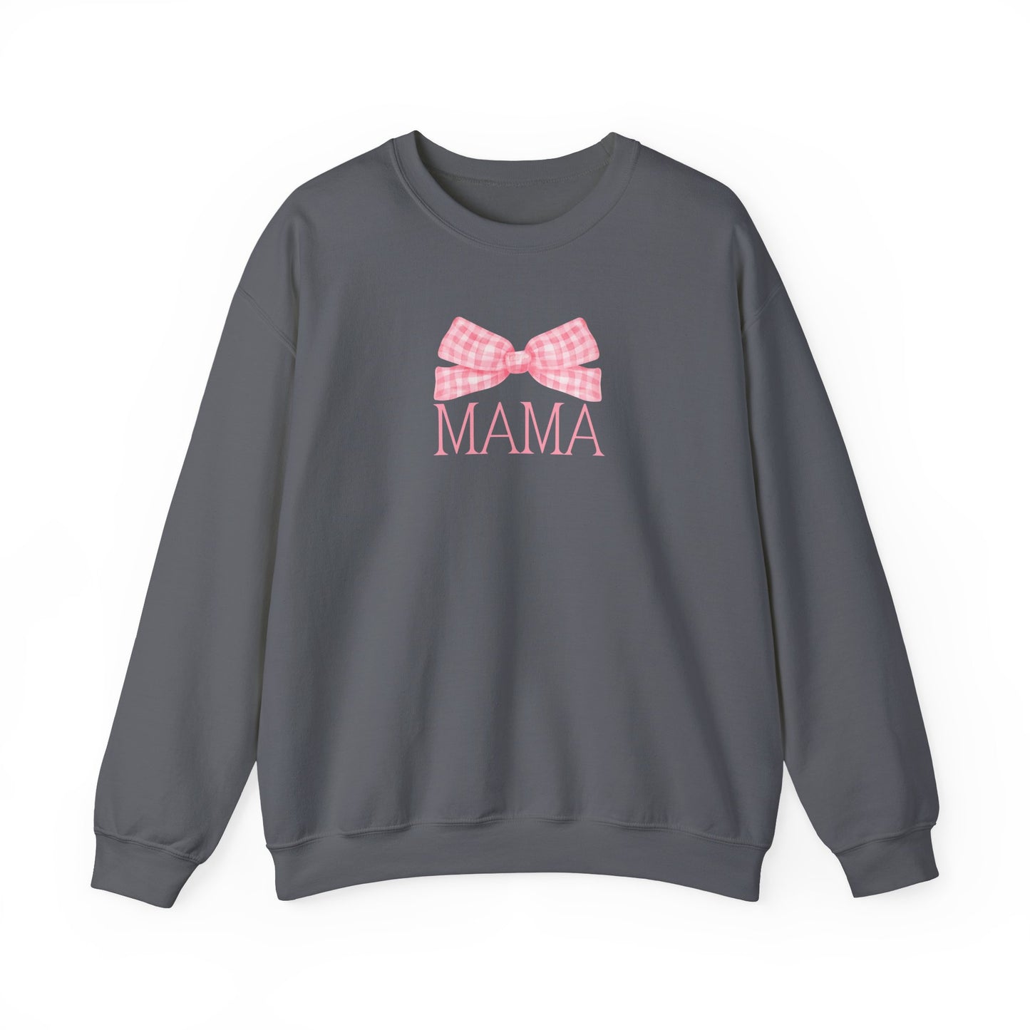 Mama Bow Pink Unisex Crewneck