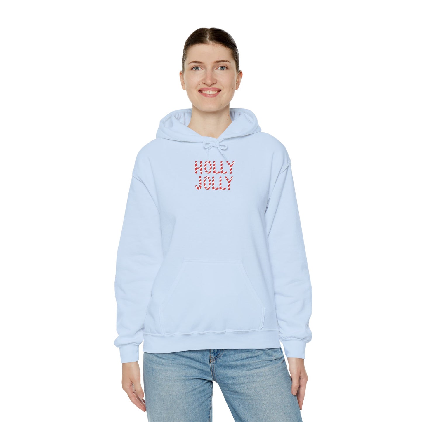 Holly Jolly Candy Cane Unisex Hoodie