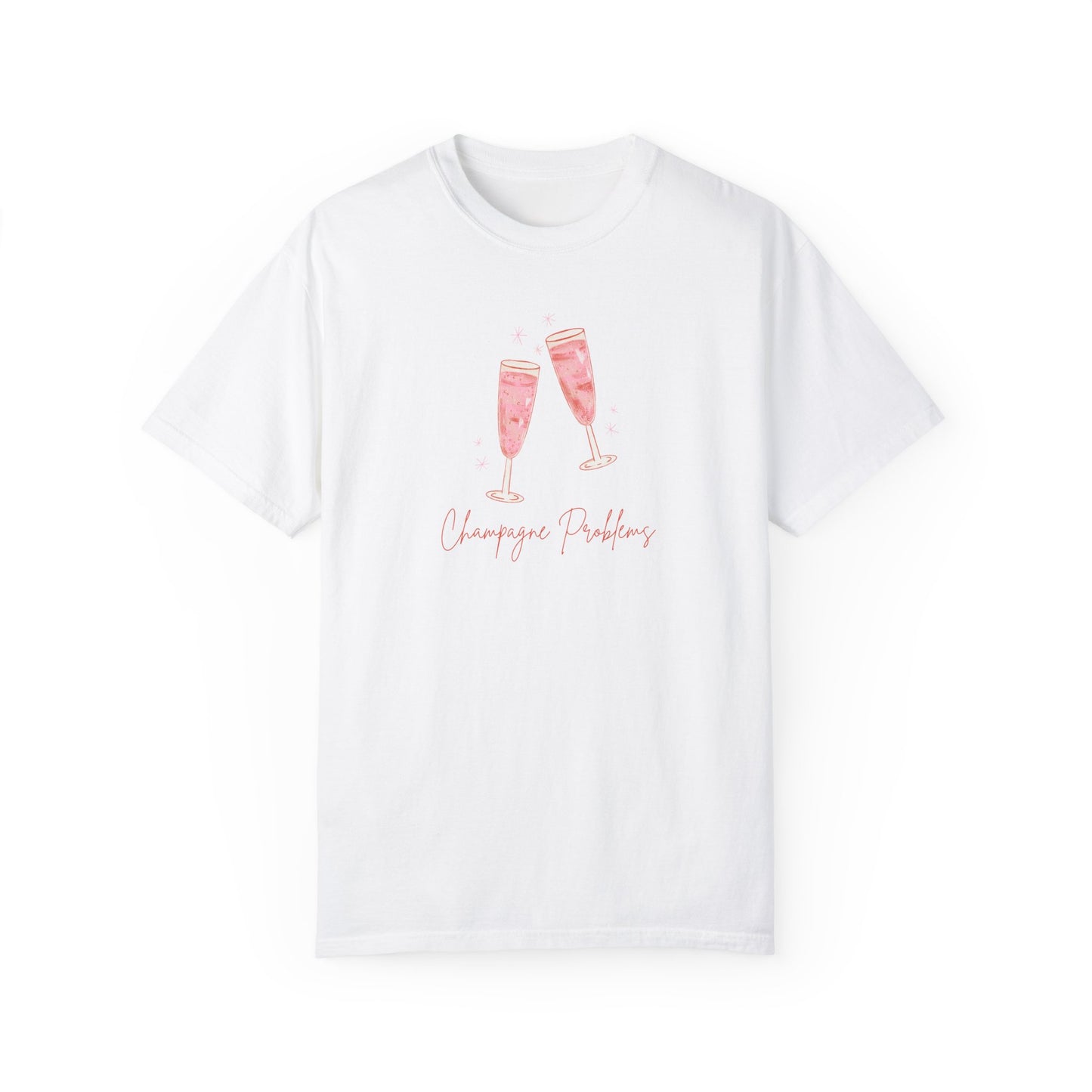 Champagne Problems Comfort Colors Tee