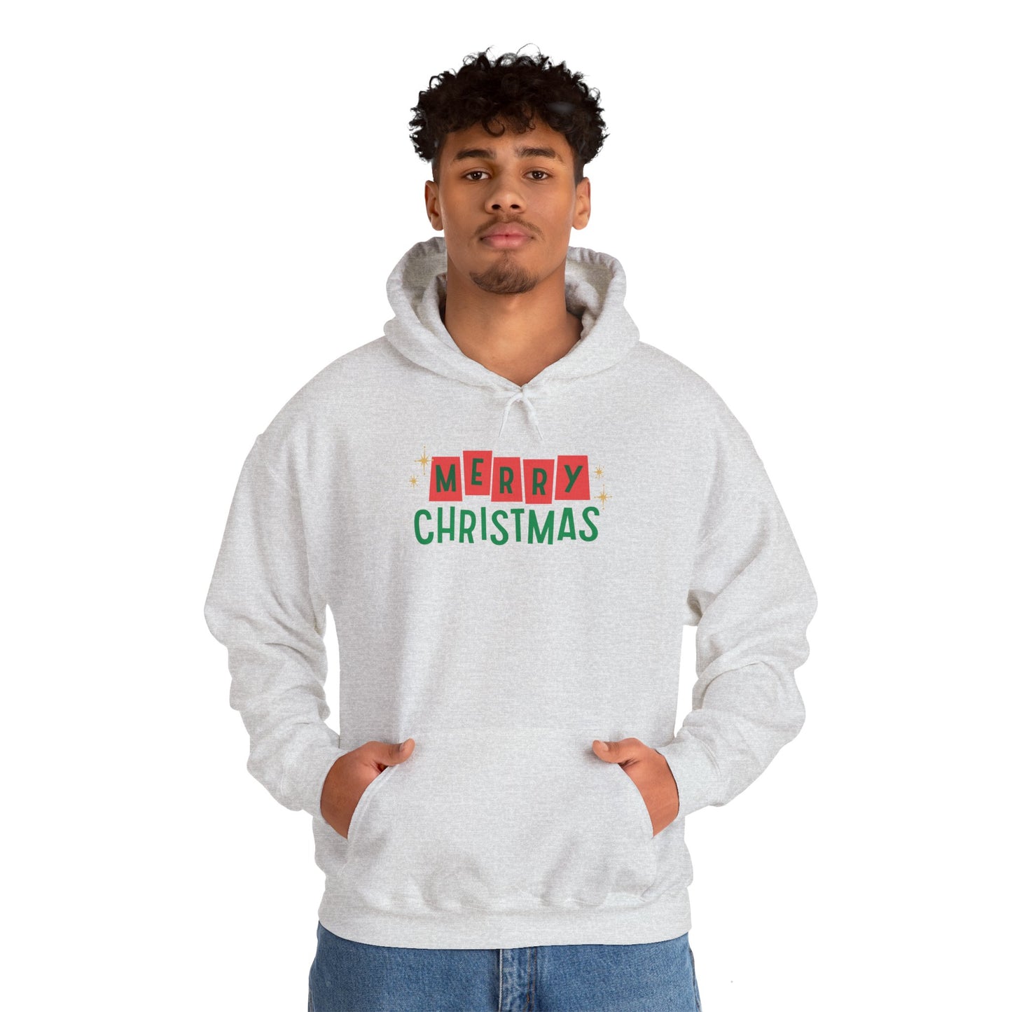 Retro Merry Christmas Unisex Hoodie