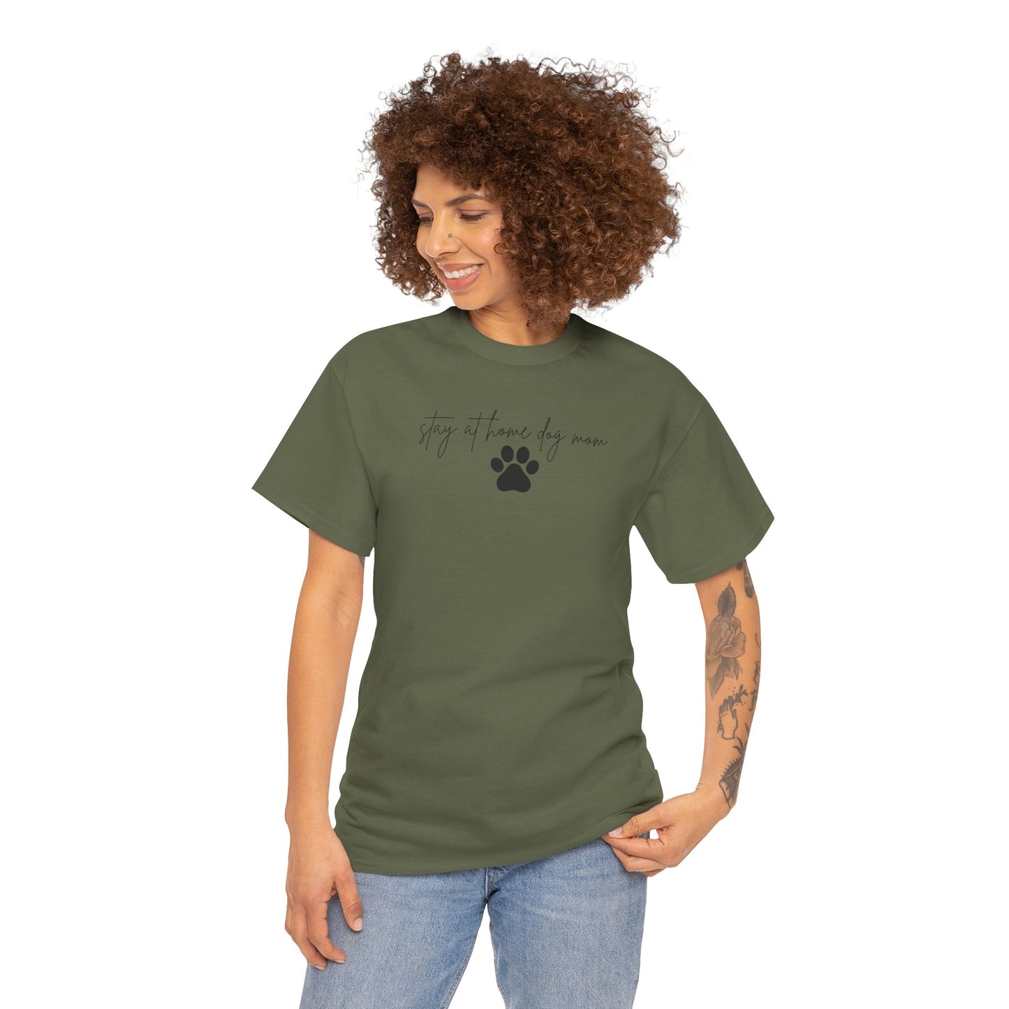 Stay at Home Dog Mom Unisex Tee