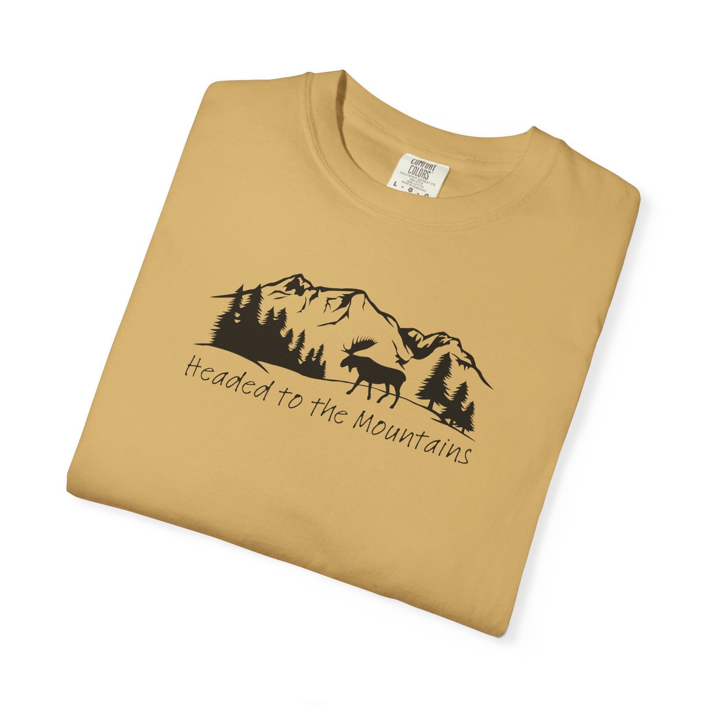 Headed to the Mountains Comfort Colors Tee