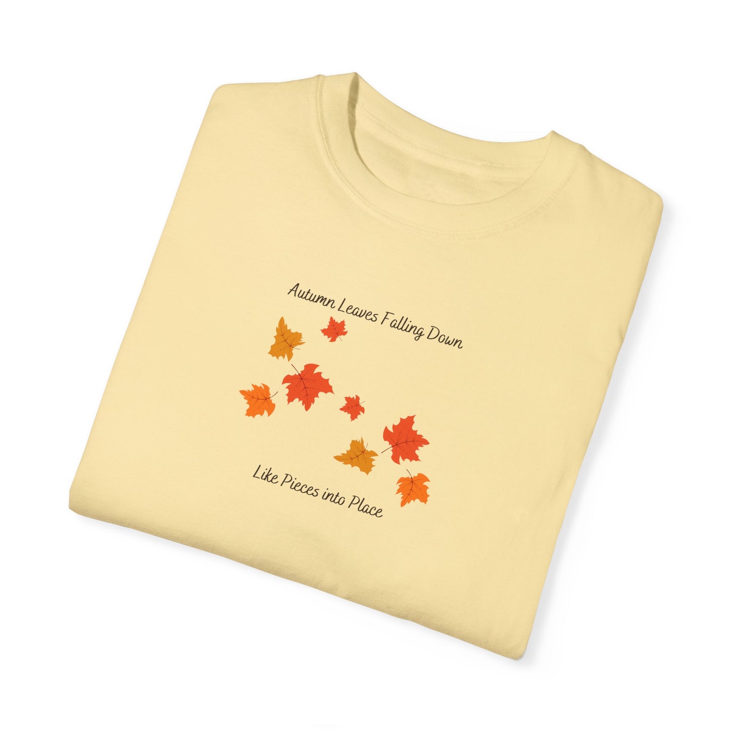 Autumn Leaves Comfort Colors Tee