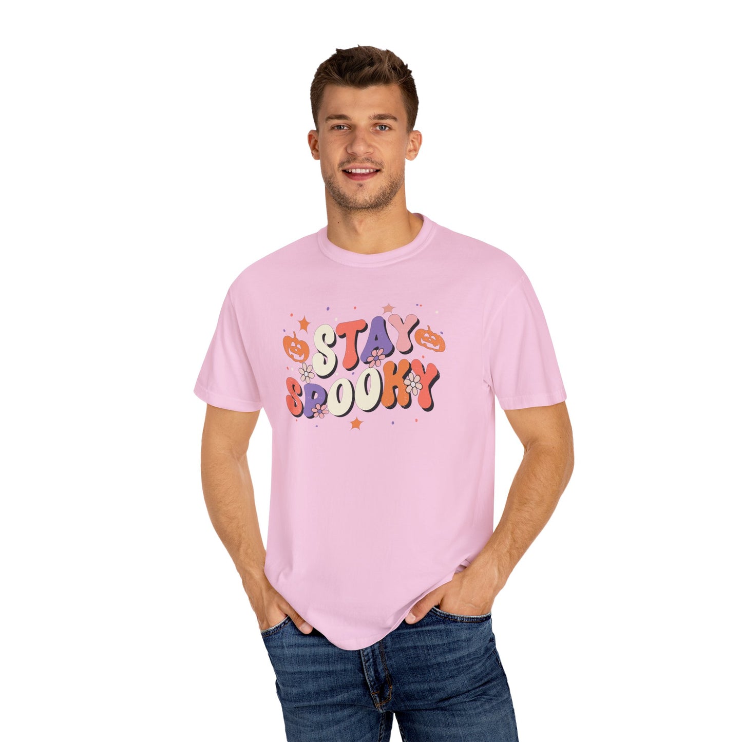 Stay Spooky Girly Comfort Colors Tee