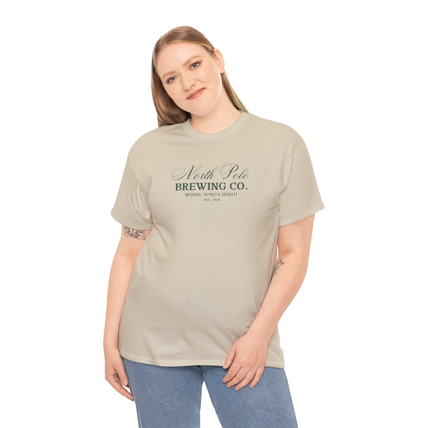 North Pole Brewing Co Green Unisex Tee