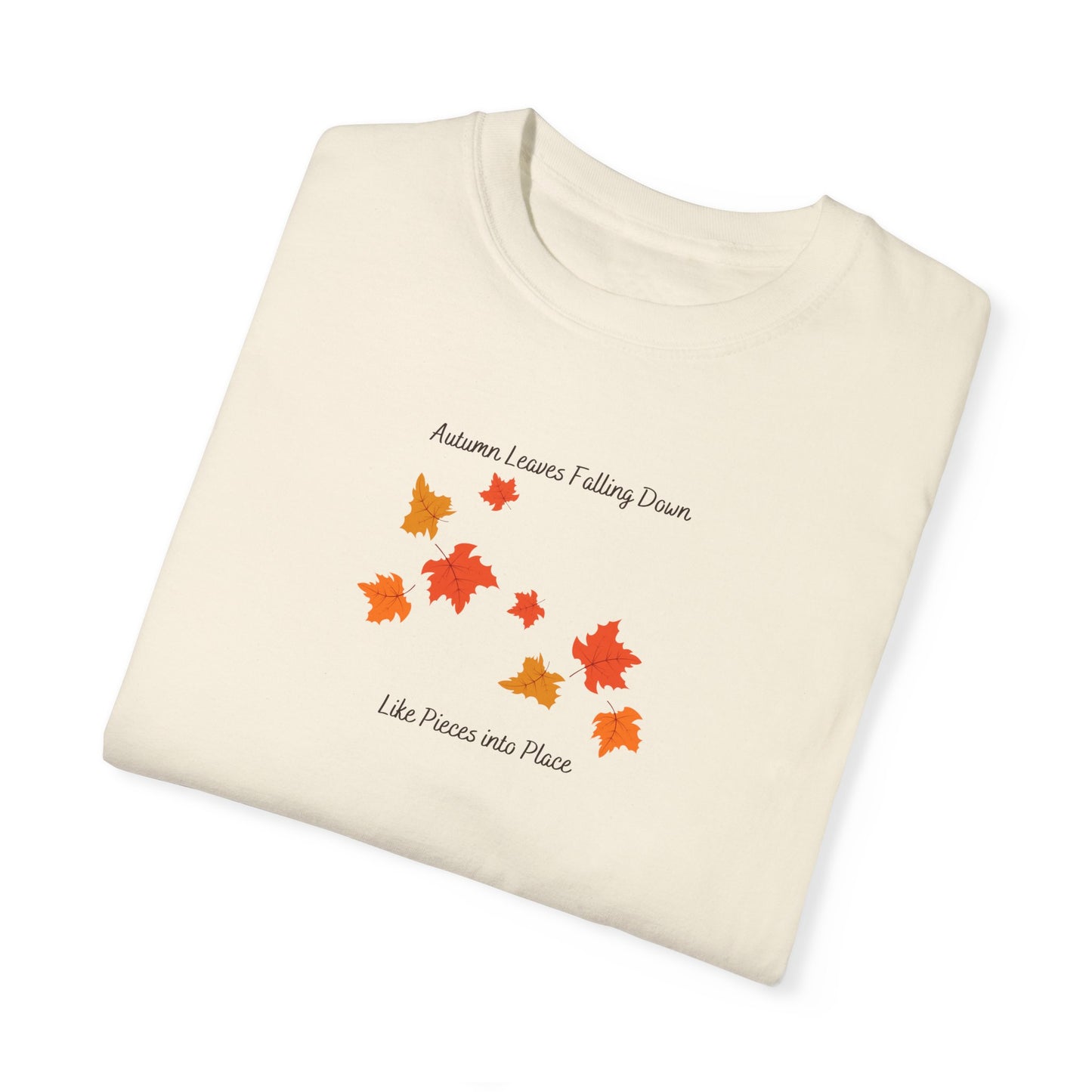 Autumn Leaves Comfort Colors Tee