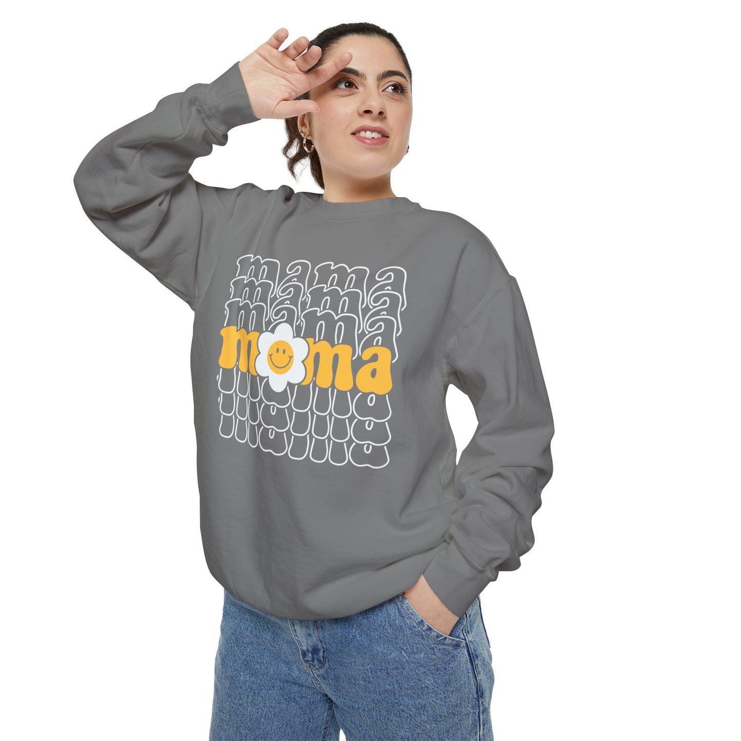 Mama Daisy Comfort Colors Sweatshirt