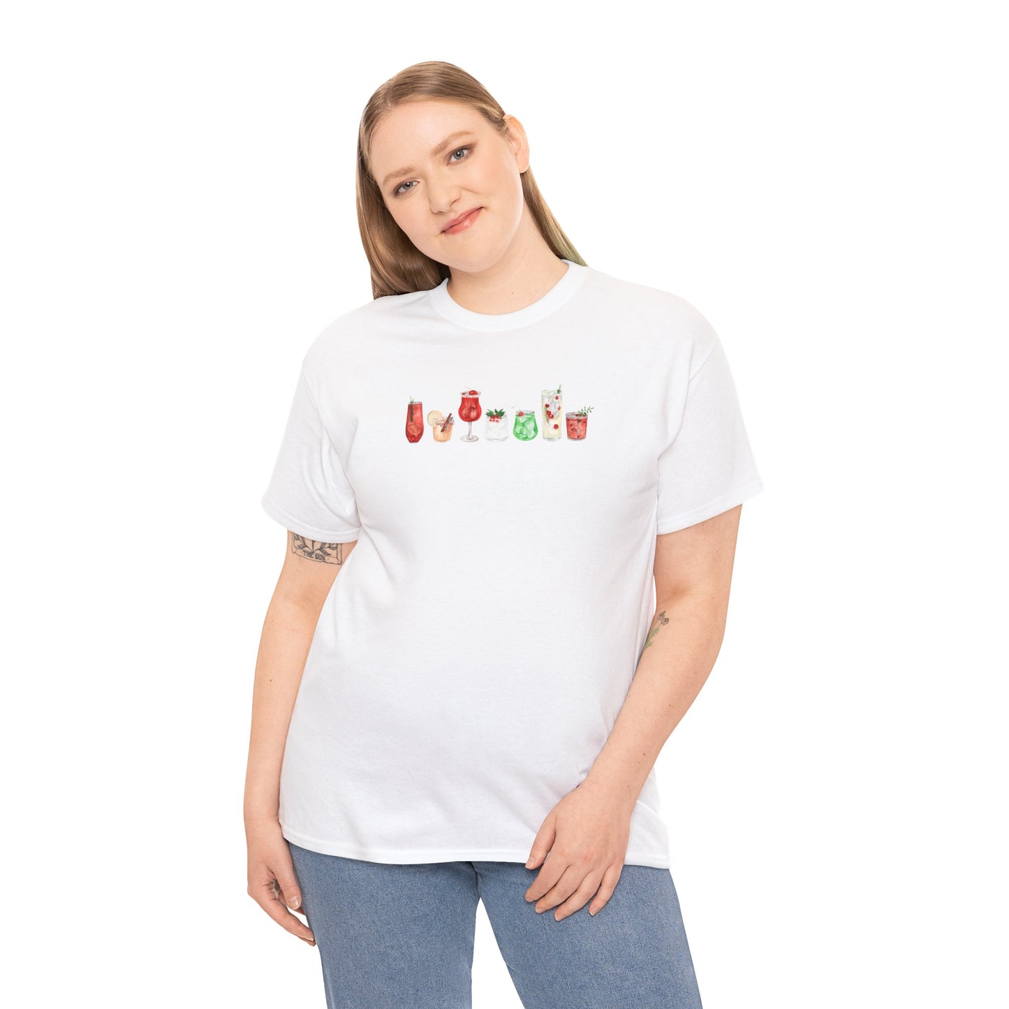 Christmas Cocktails Unisex Tee