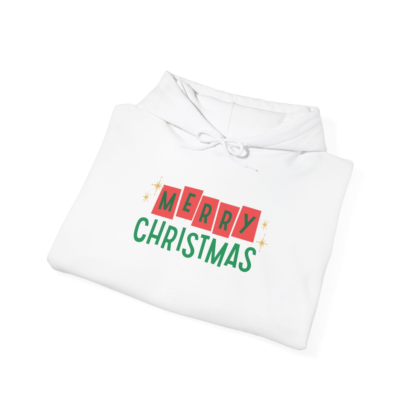 Retro Merry Christmas Unisex Hoodie