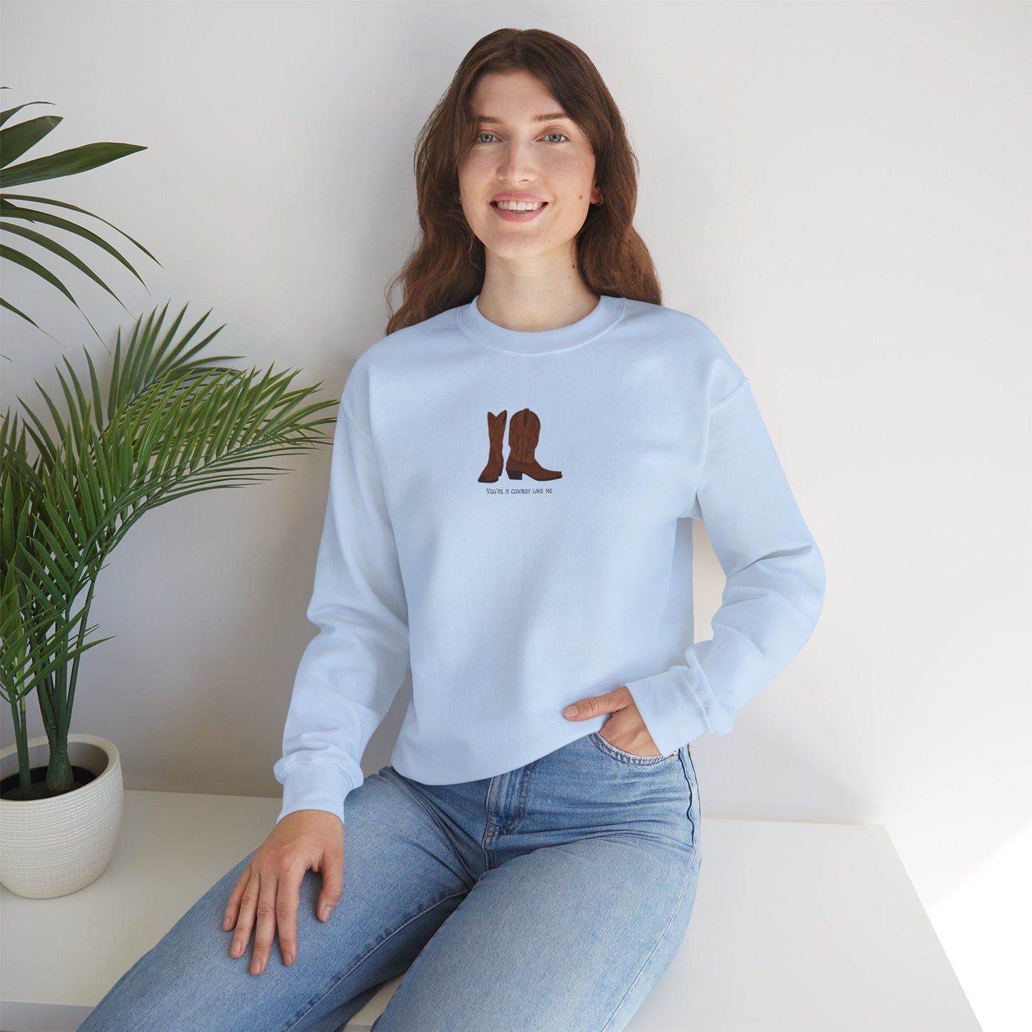 Cowboy Like Me Unisex Crewneck