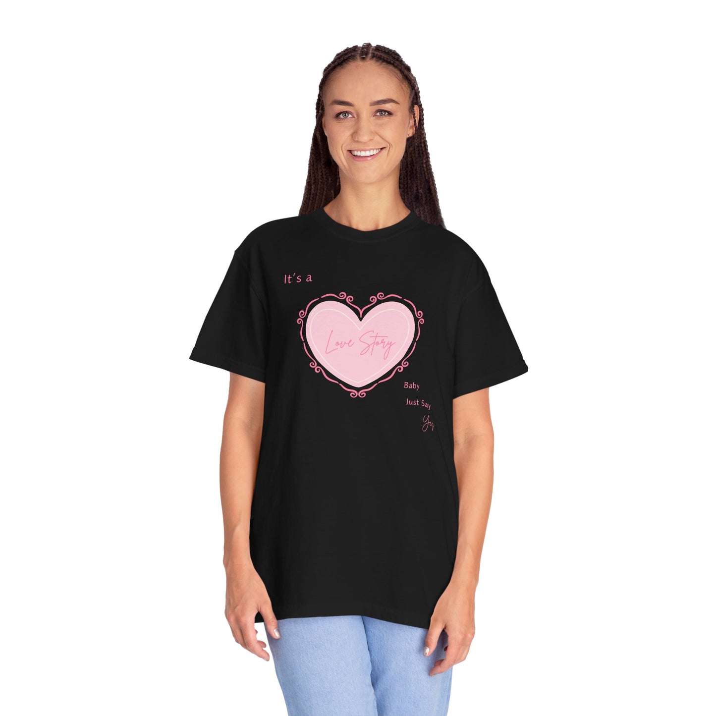 Love Story Coquette Comfort Colors Tee
