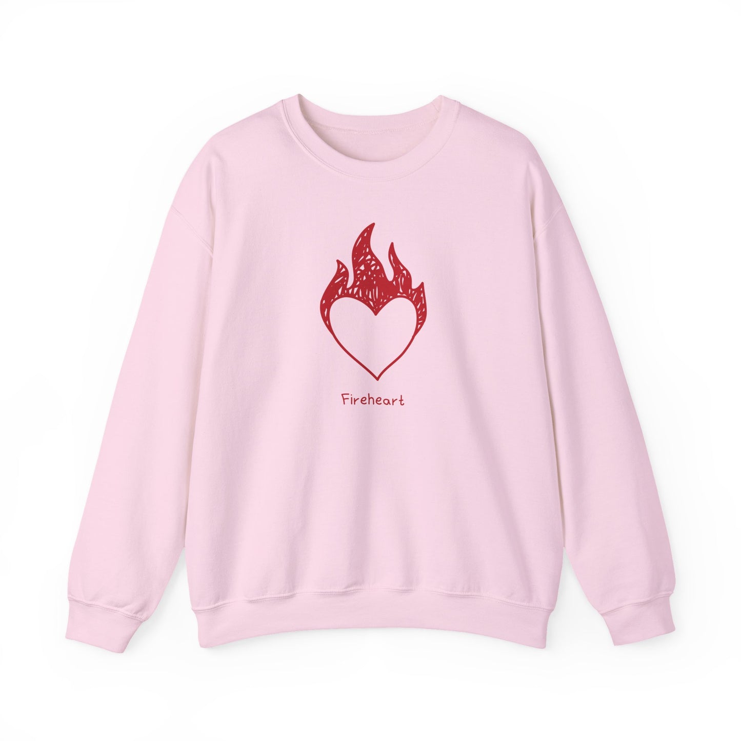 Fireheart Hand-drawn Crewneck Sweatshirt