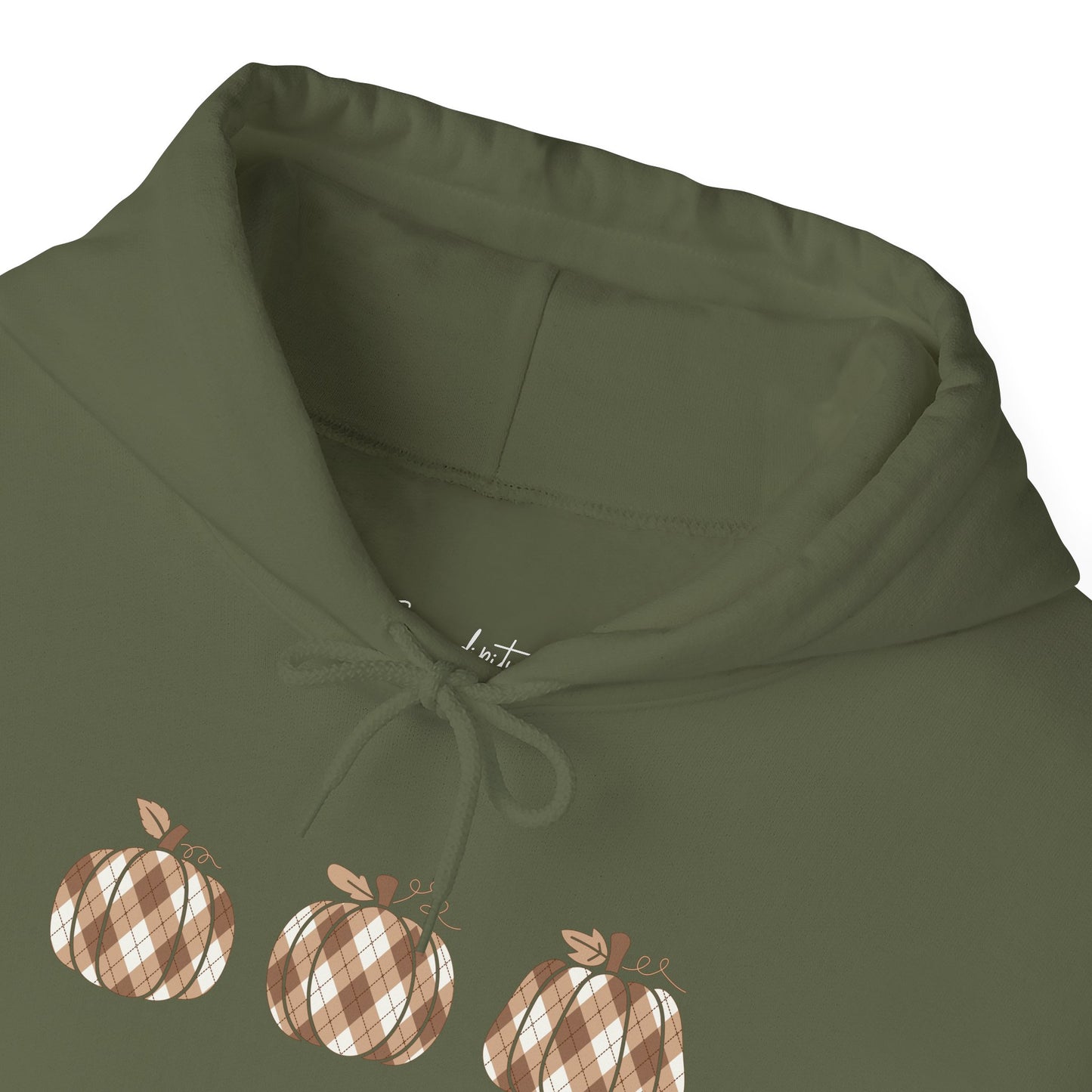 Plaid Pumpkins Unisex Hoodie