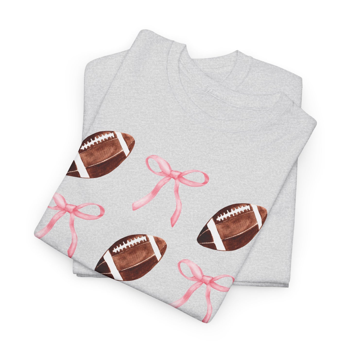 Football Bows Unisex Tee