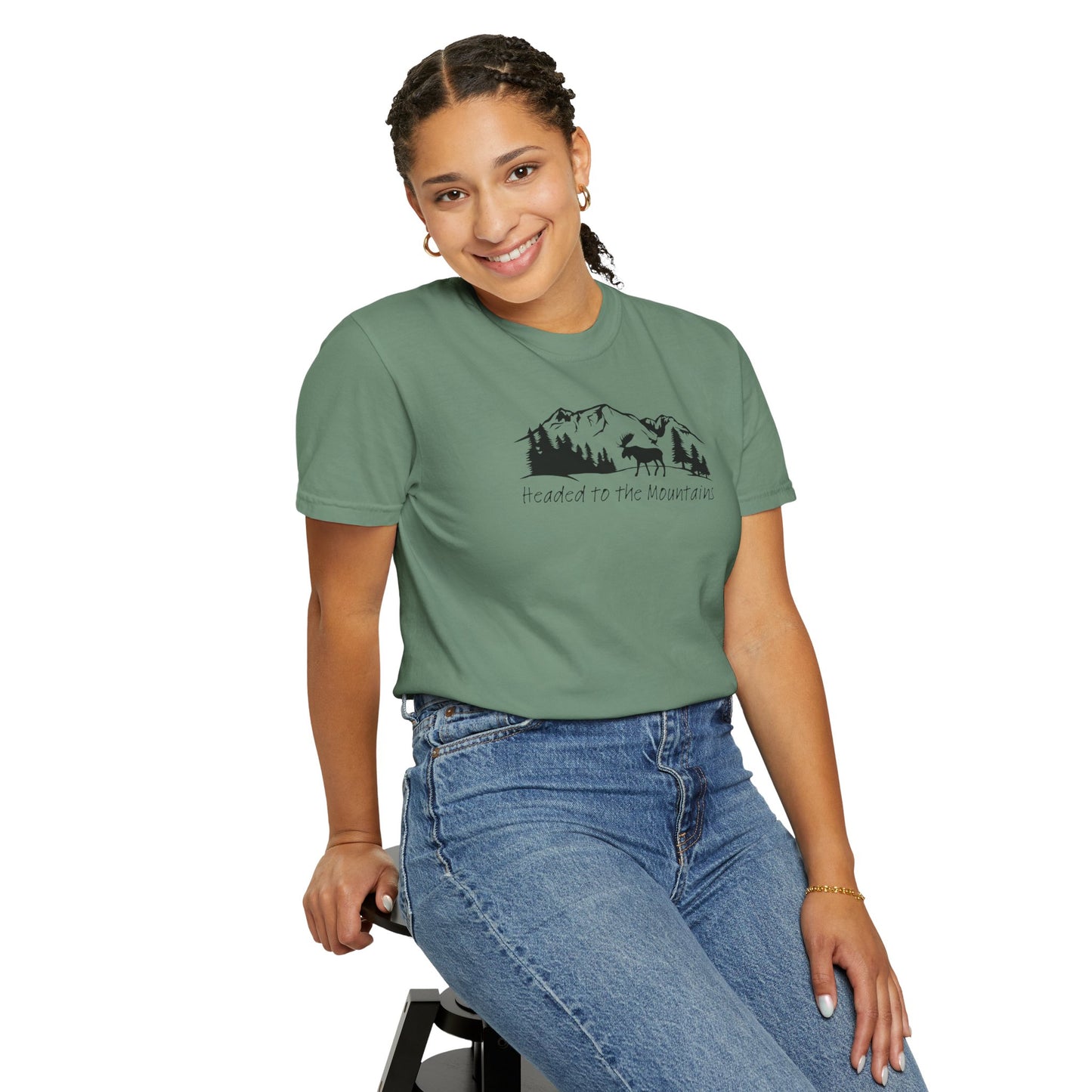 Headed to the Mountains Comfort Colors Tee