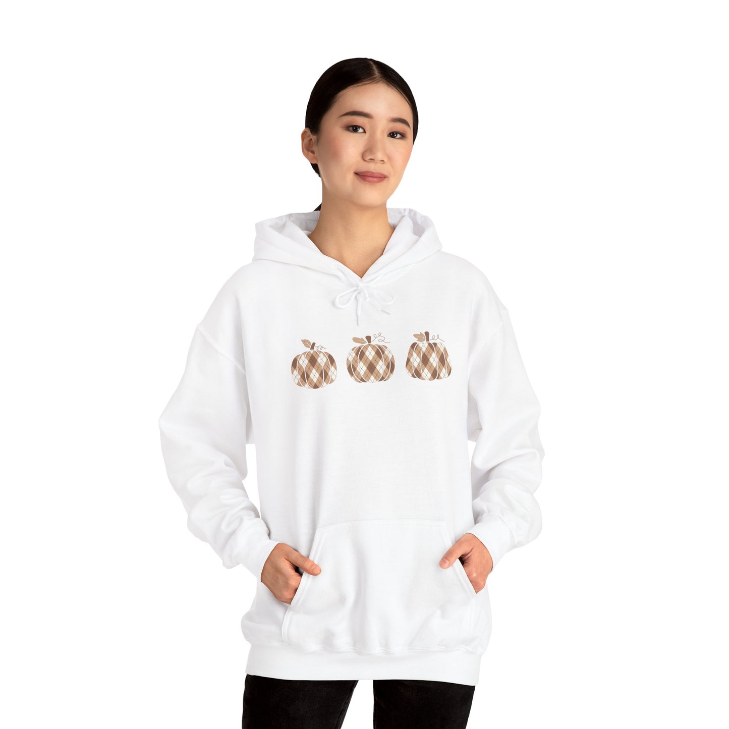 Plaid Pumpkins Unisex Hoodie