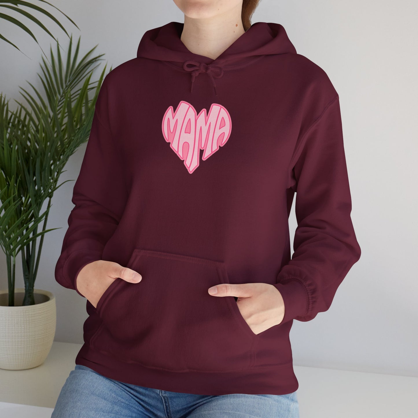 Mama Heart Unisex Hoodie