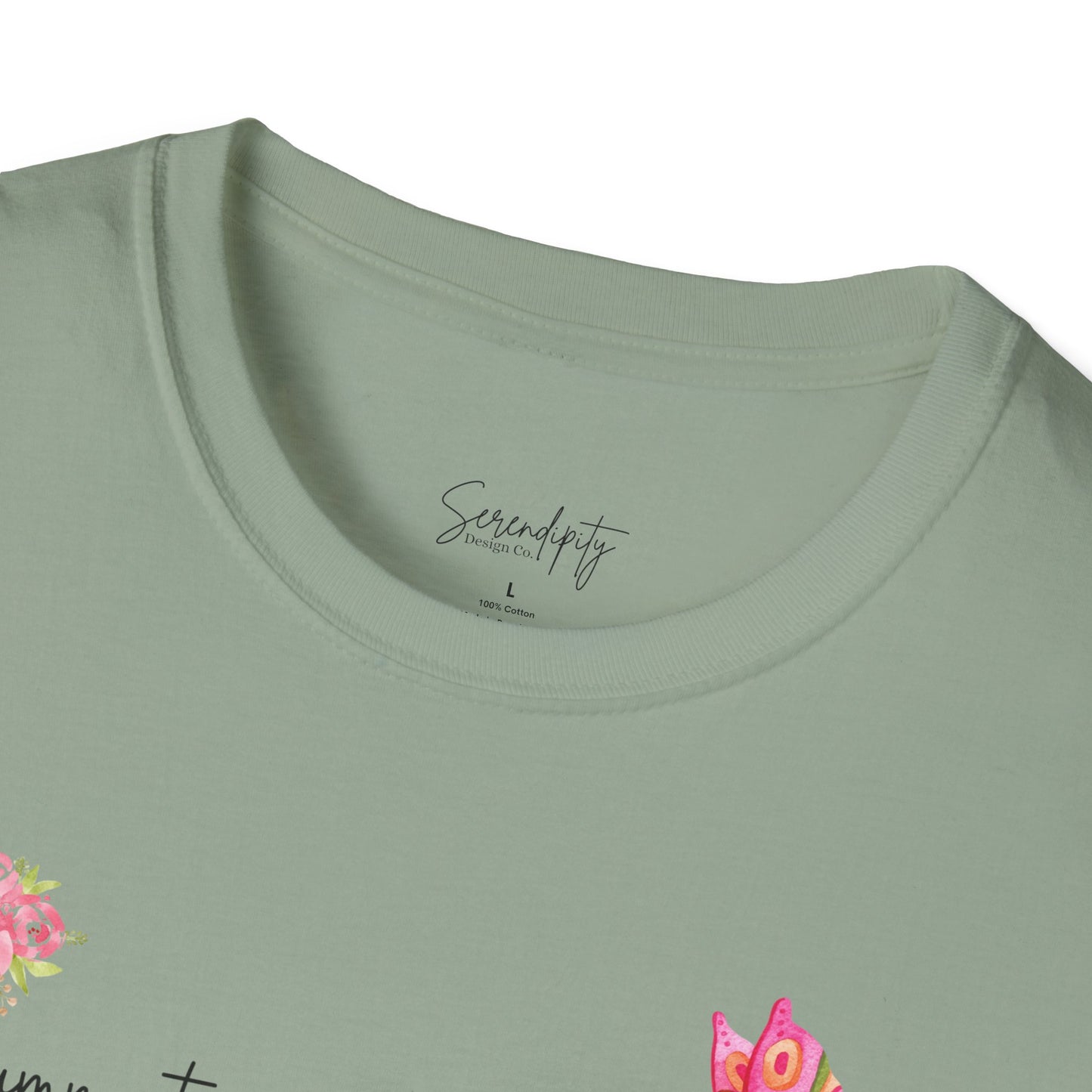 Summertime & Butterflies Soft Style Tee