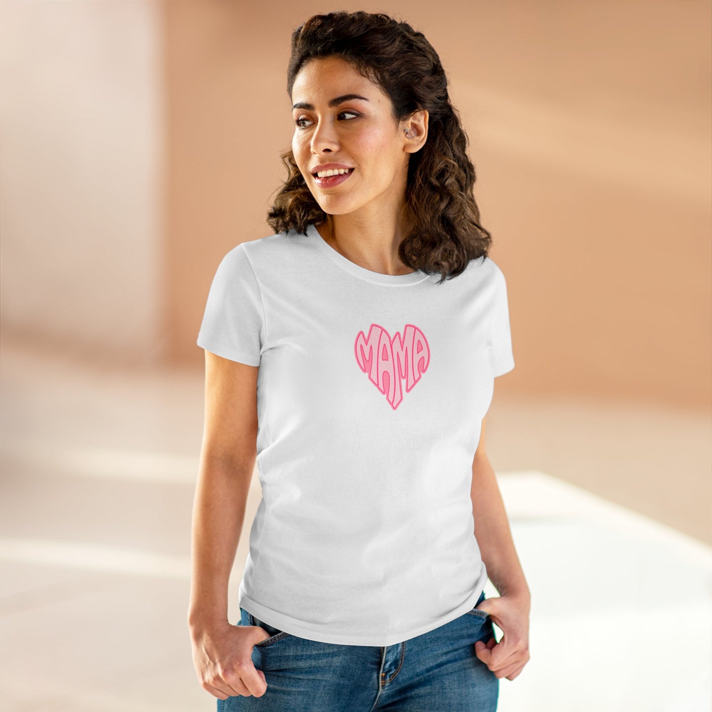 Mama Heart Baby Tee