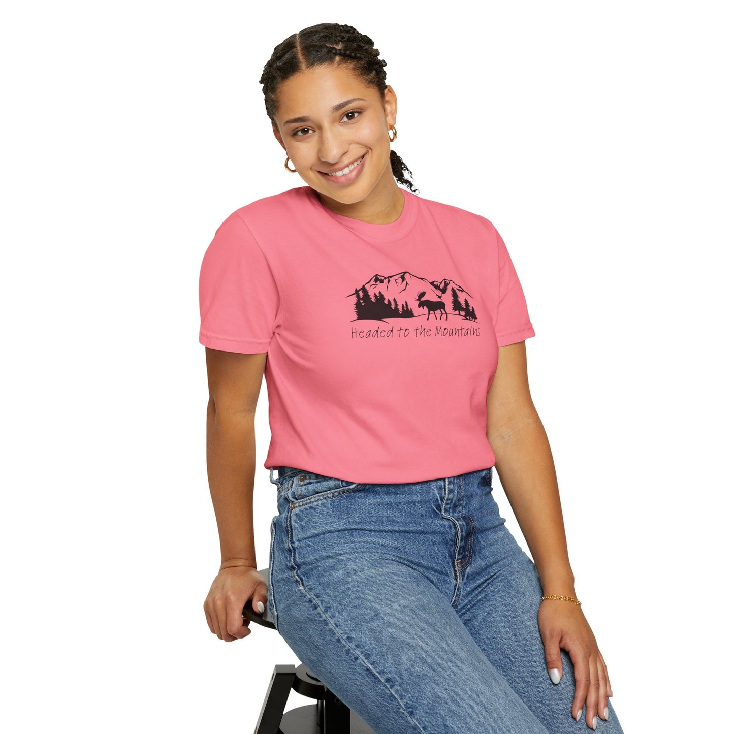 Headed to the Mountains Comfort Colors Tee