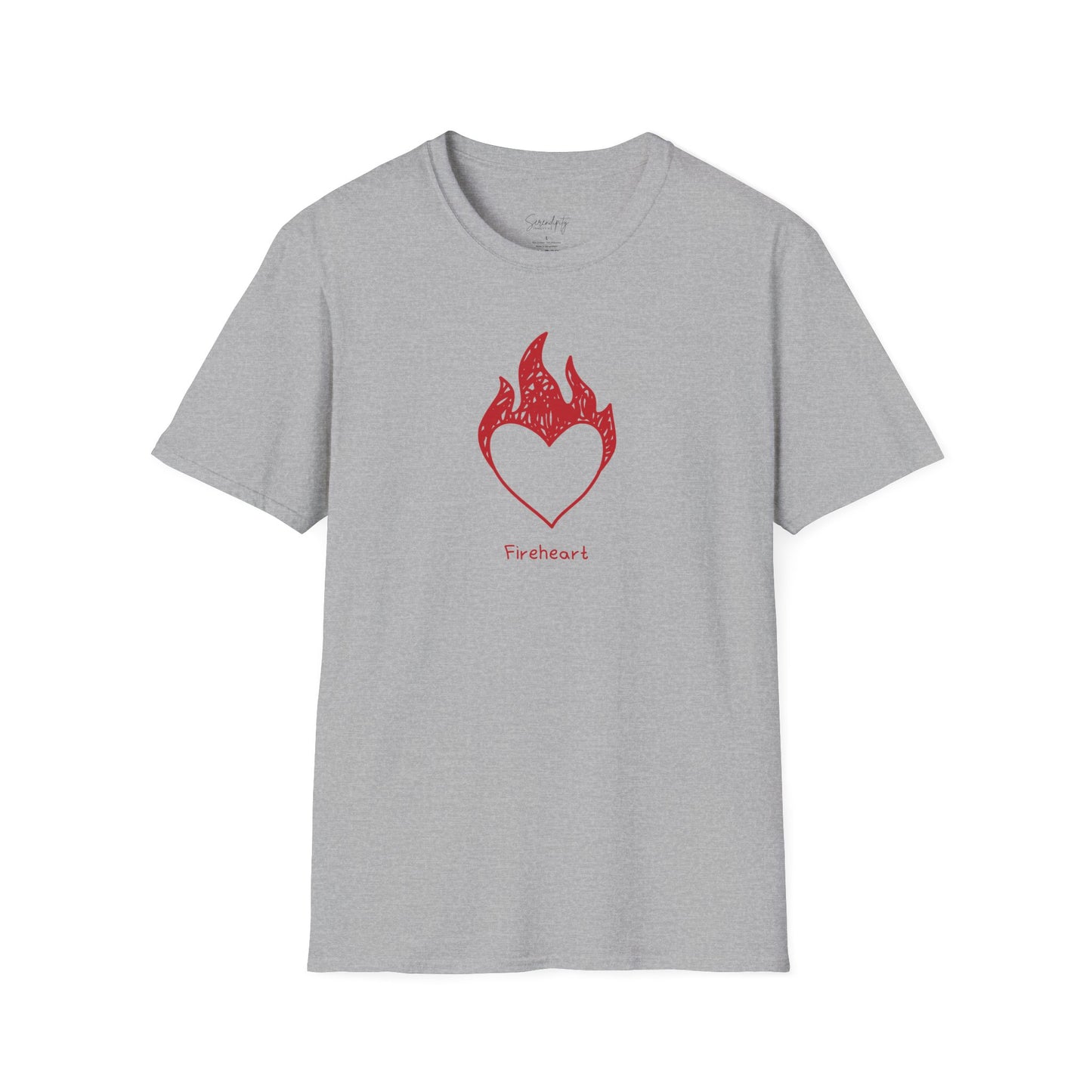 Fireheart Hand-drawn Soft Style Tee