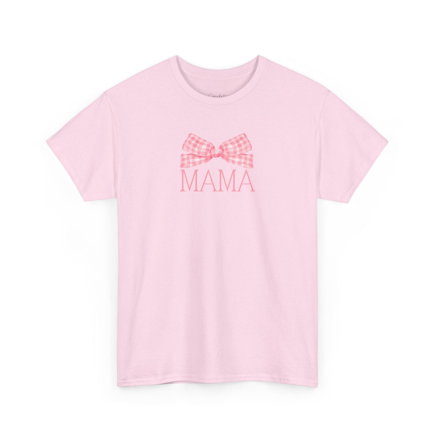 Mama Pink Bow Unisex Tee